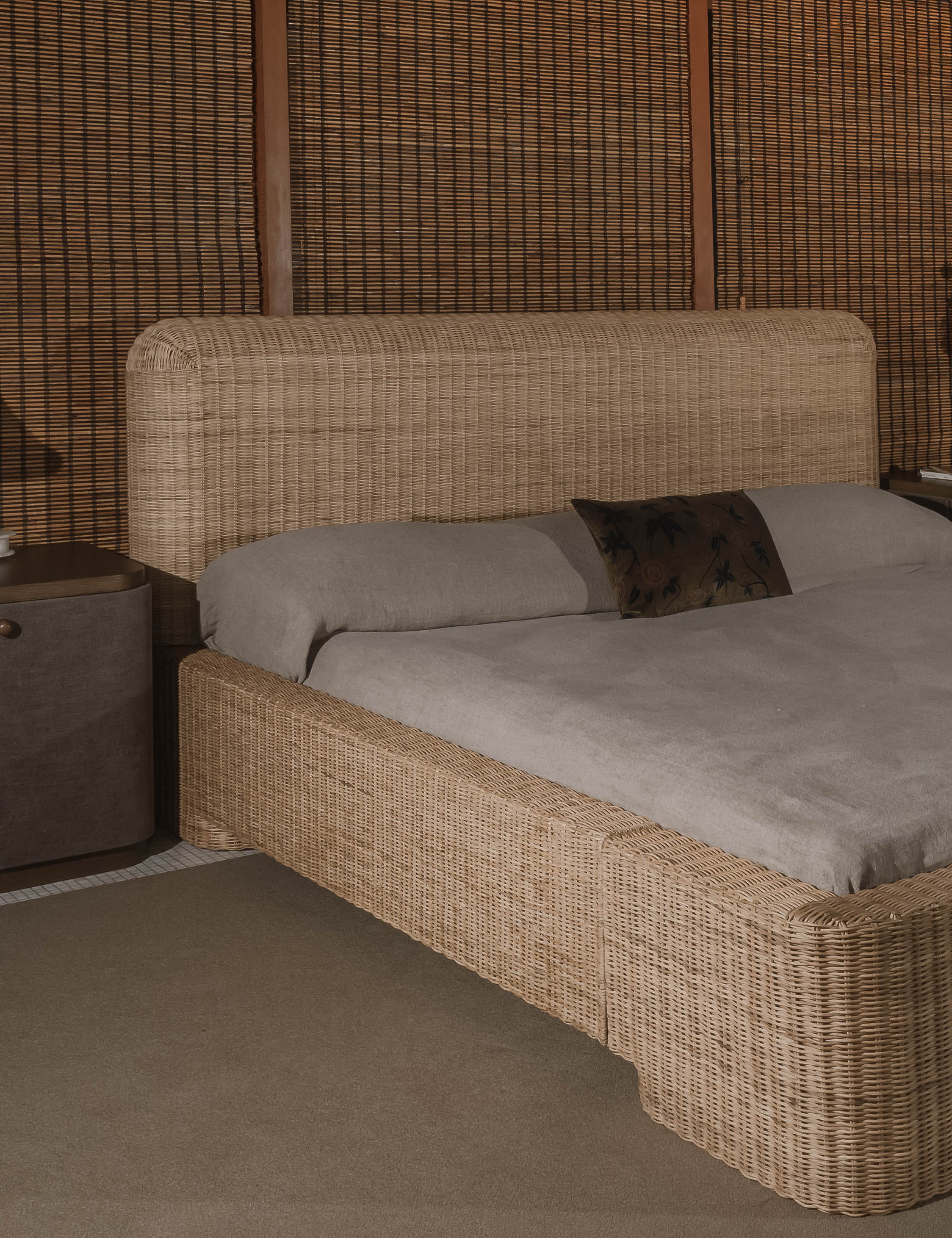 Lulu and Georgia Delia Platform Bed – Natural - view 3