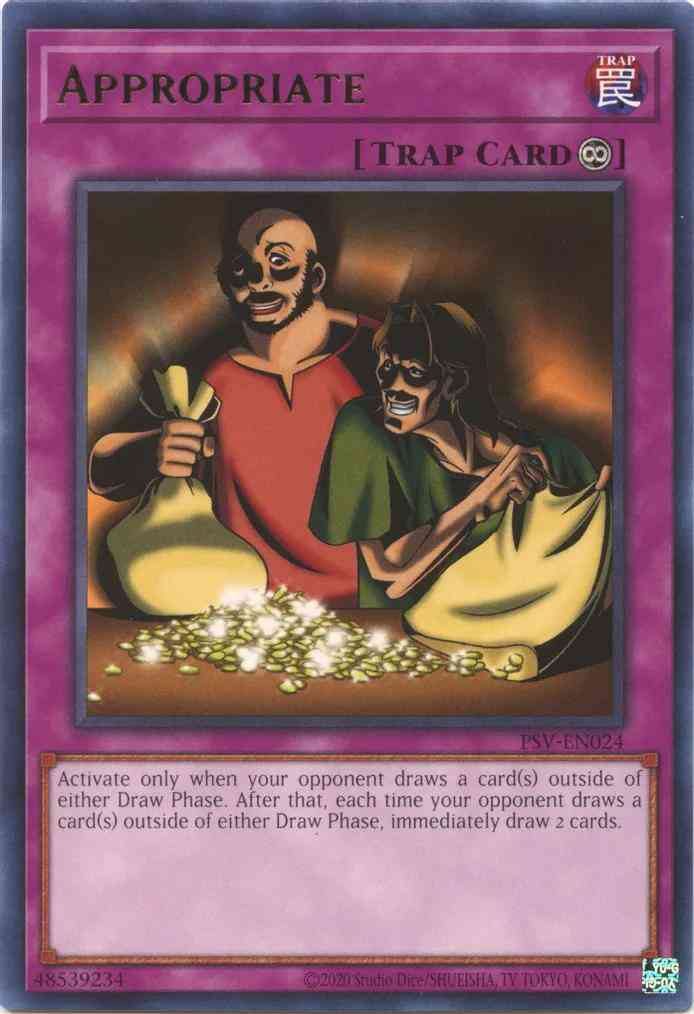 Yu-Gi-Oh! Appropriate - 25th Anniversary - PSV-EN024 - Rare - Unlimited