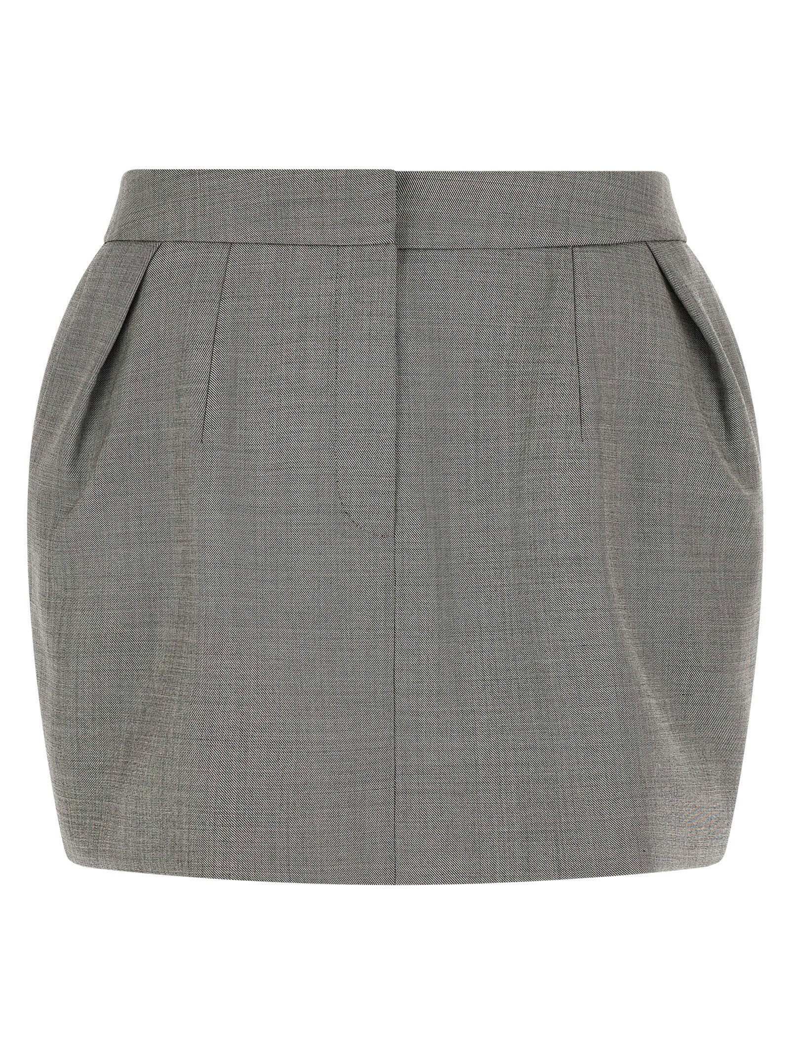 Magda Butrym 14 Skirt – 98% wool, 2% elastane