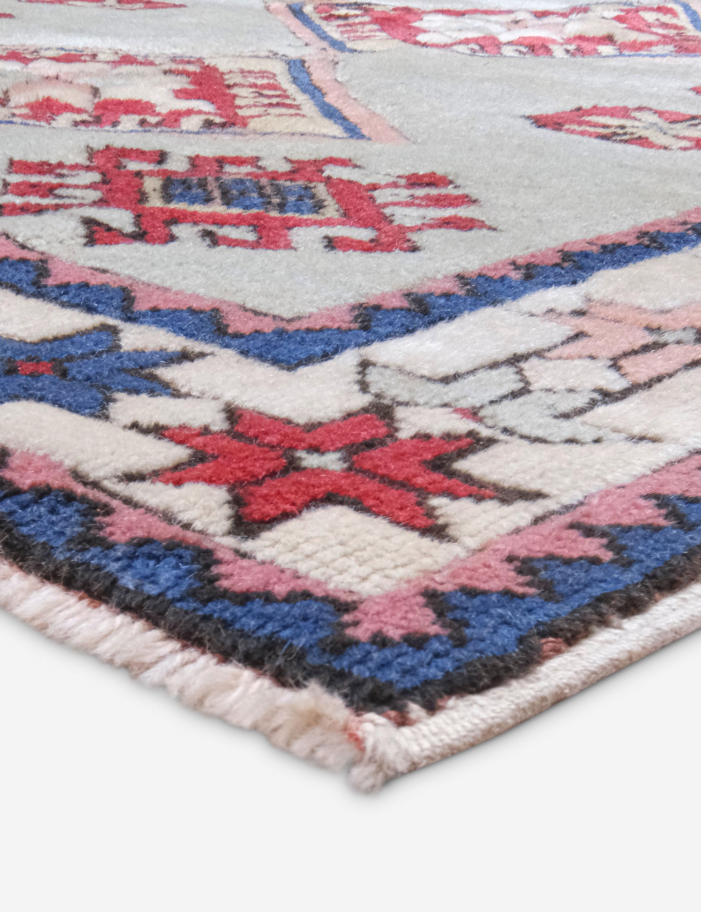 Lulu and Georgia Vintage Moroccan Rug no. 88, 4'3" x 6'2" - view 2