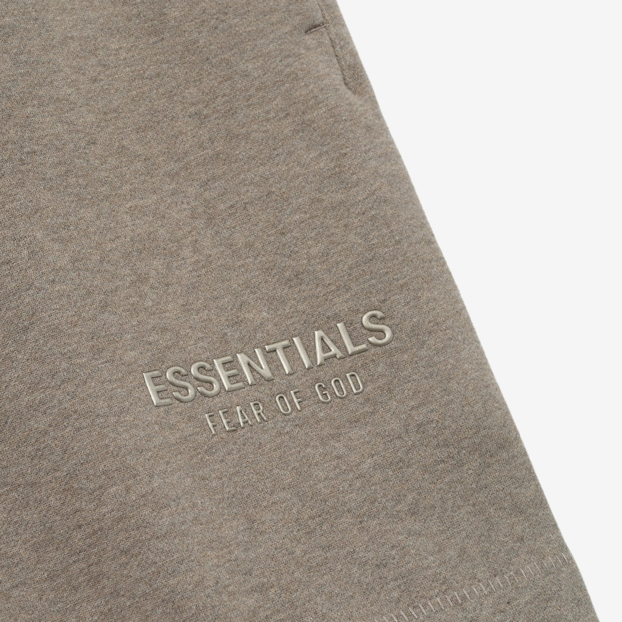 Fear Of God Essentials SS25 Classic Fleece Sweatshort- Homestead Heather - view 2