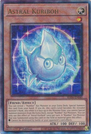 Yu-Gi-Oh! Astral Kuriboh - RA04-EN040 - Ultimate Rare - 1st Edition