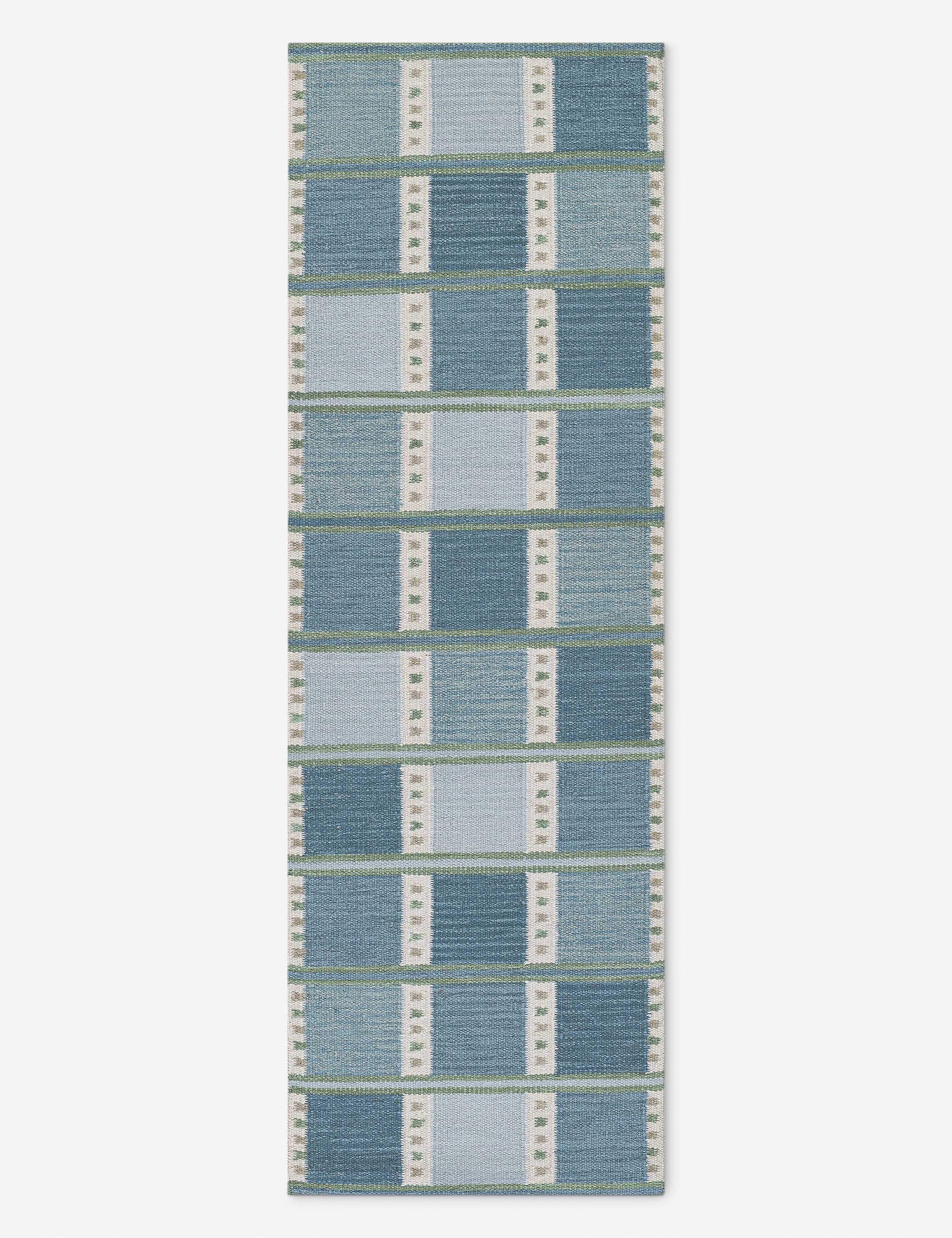 Lulu and Georgia Anita Handwoven Wool Rug – Blue - view 2