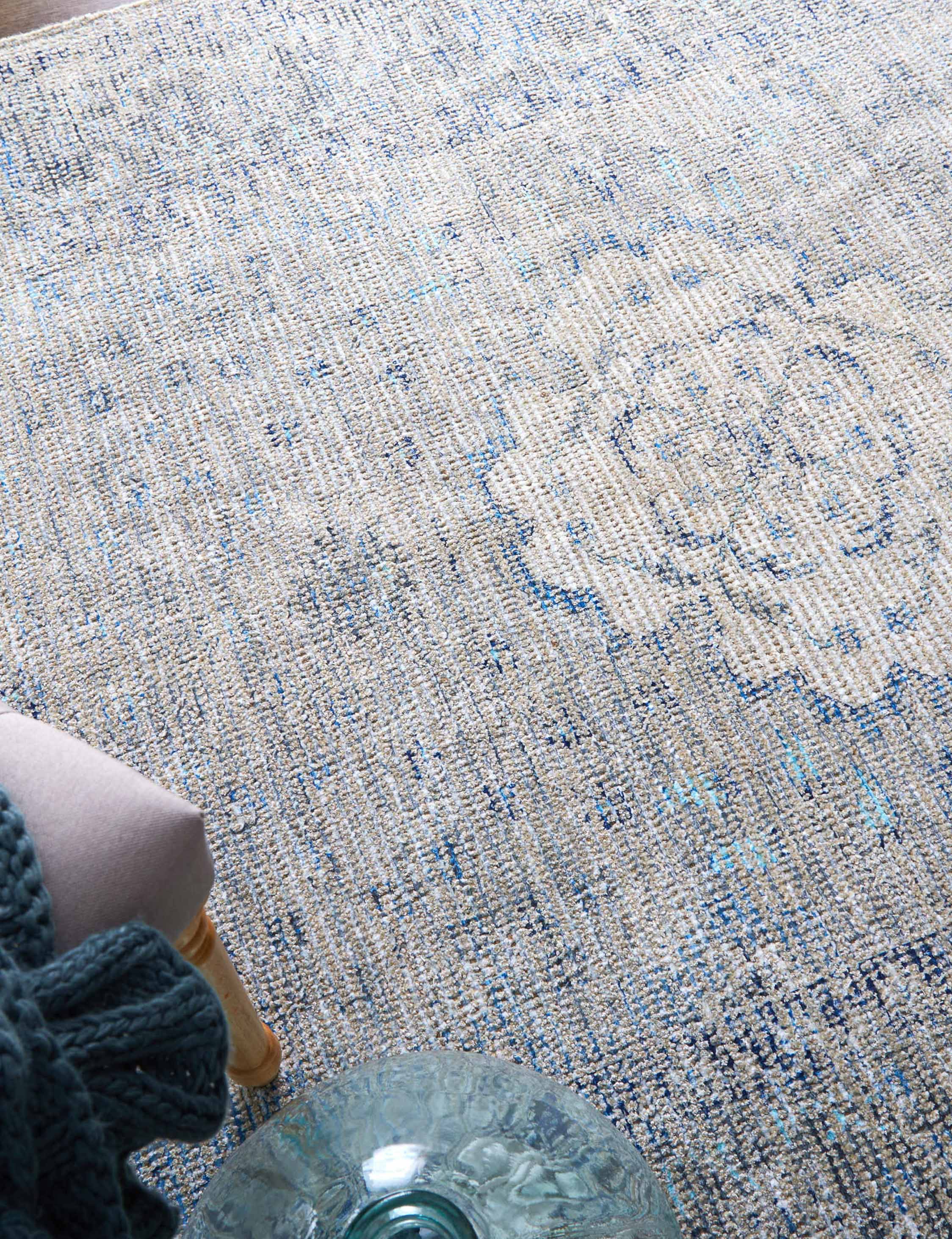 Lulu and Georgia Beech Handwoven Wool-Blend Rug - view 2