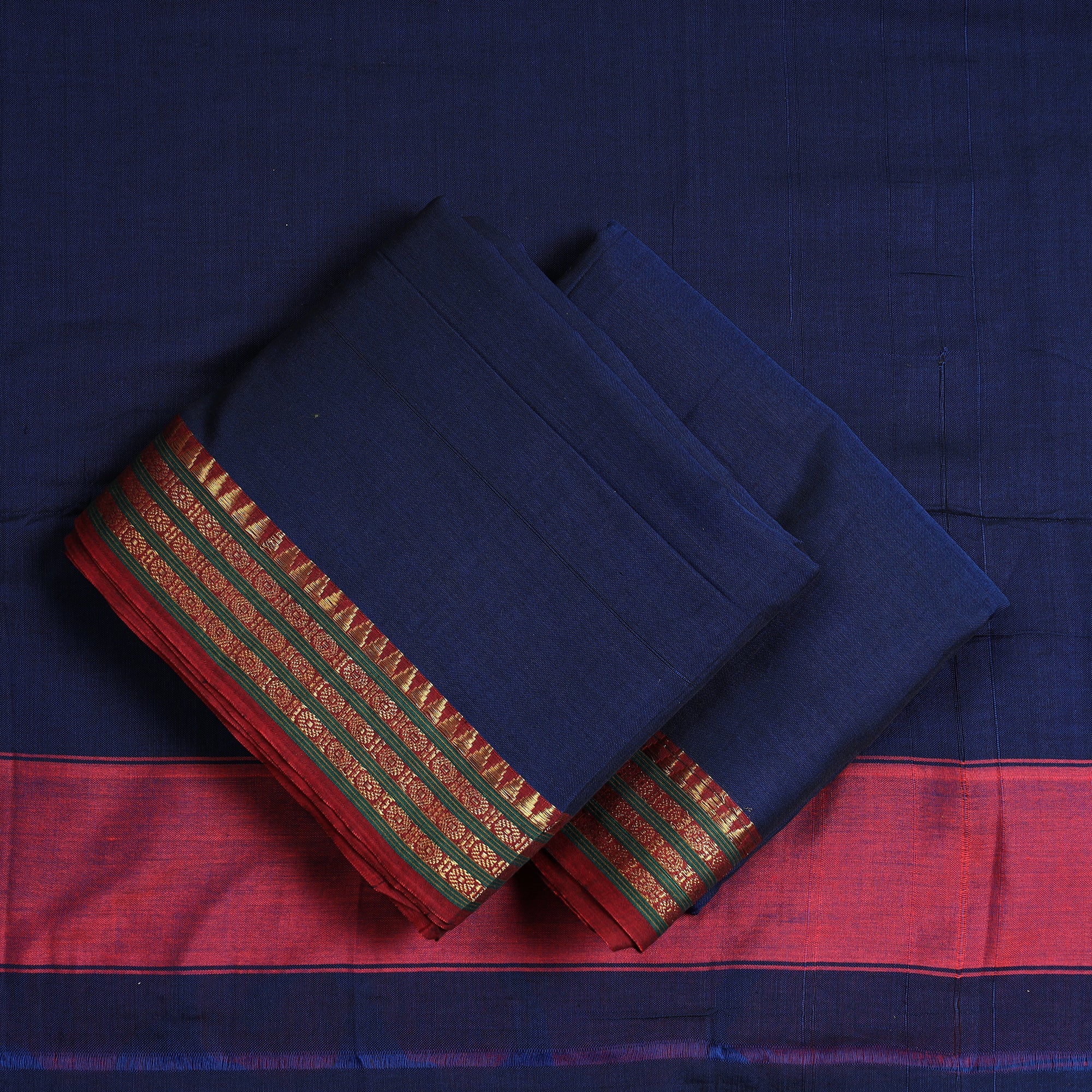 SOUTH KARGHA Brown - 3pc Dharwad Cotton Suit Material Set 28 - view 2