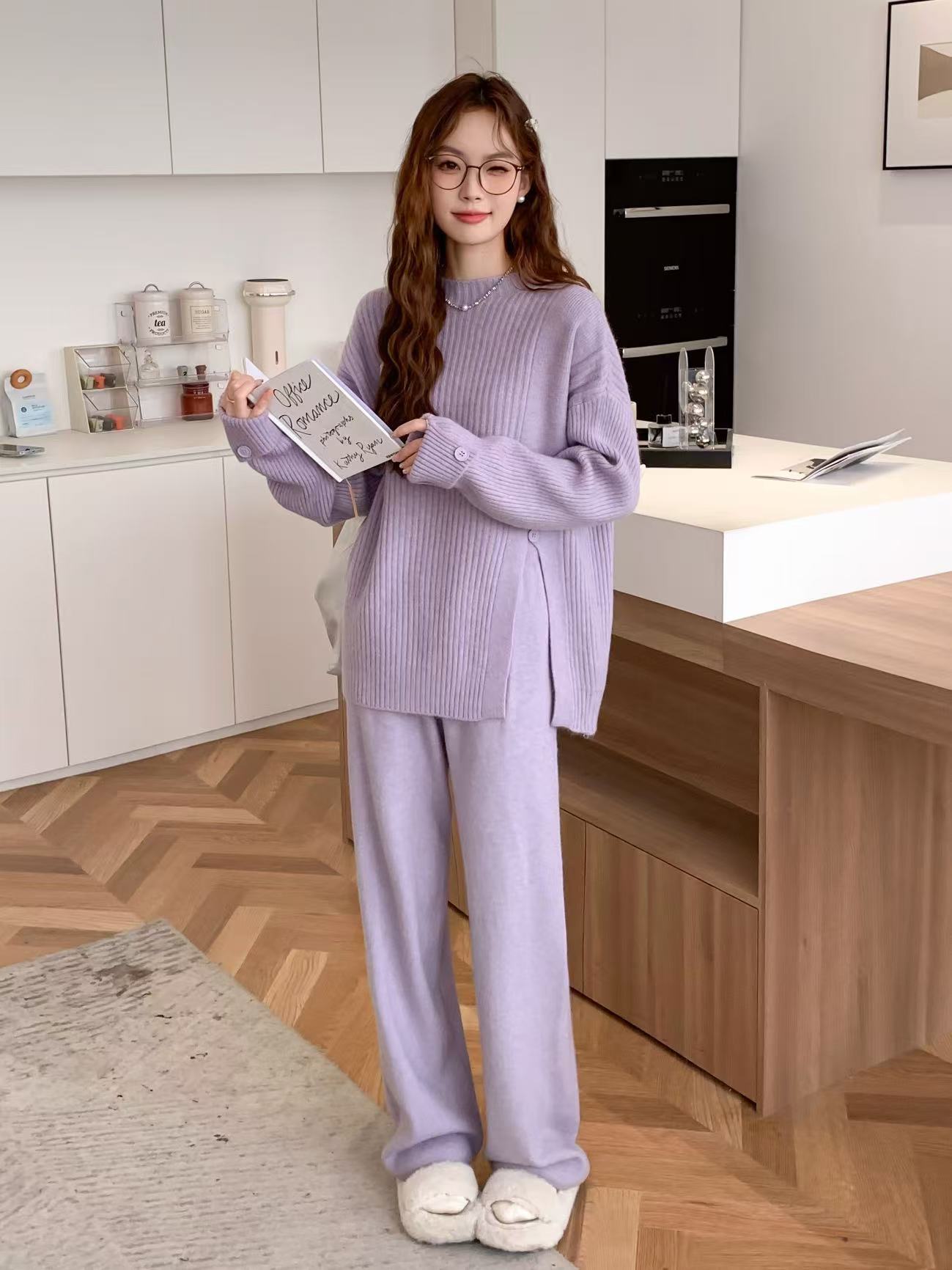 Alamode By Akanksha Rio Luxe Winter Coord Set - Tracksuit - view 2