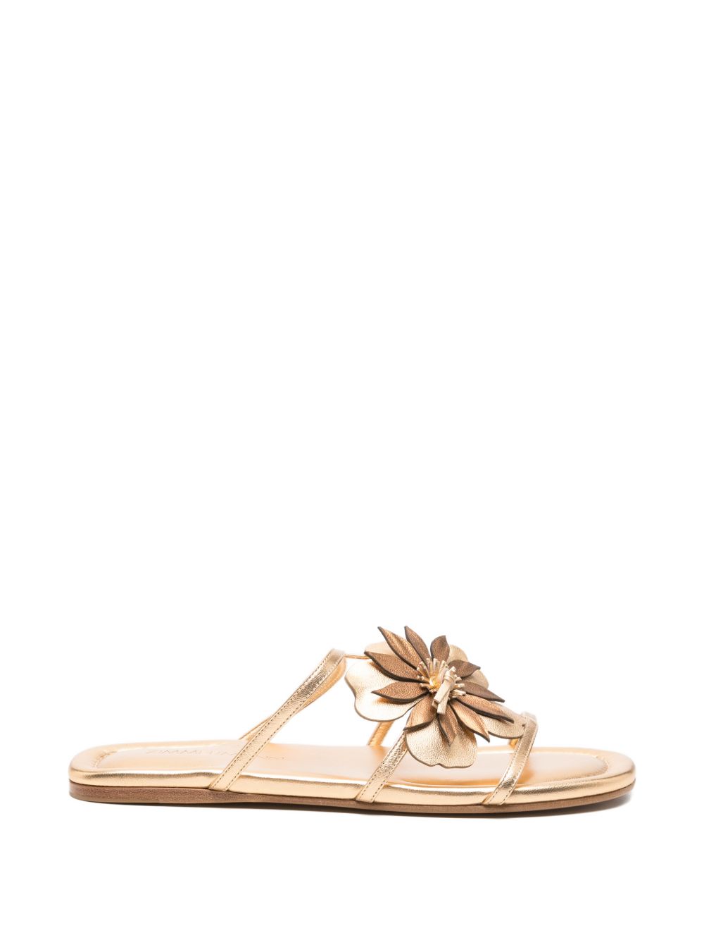 Zimmermann Sandals GOLD – 100% Leather