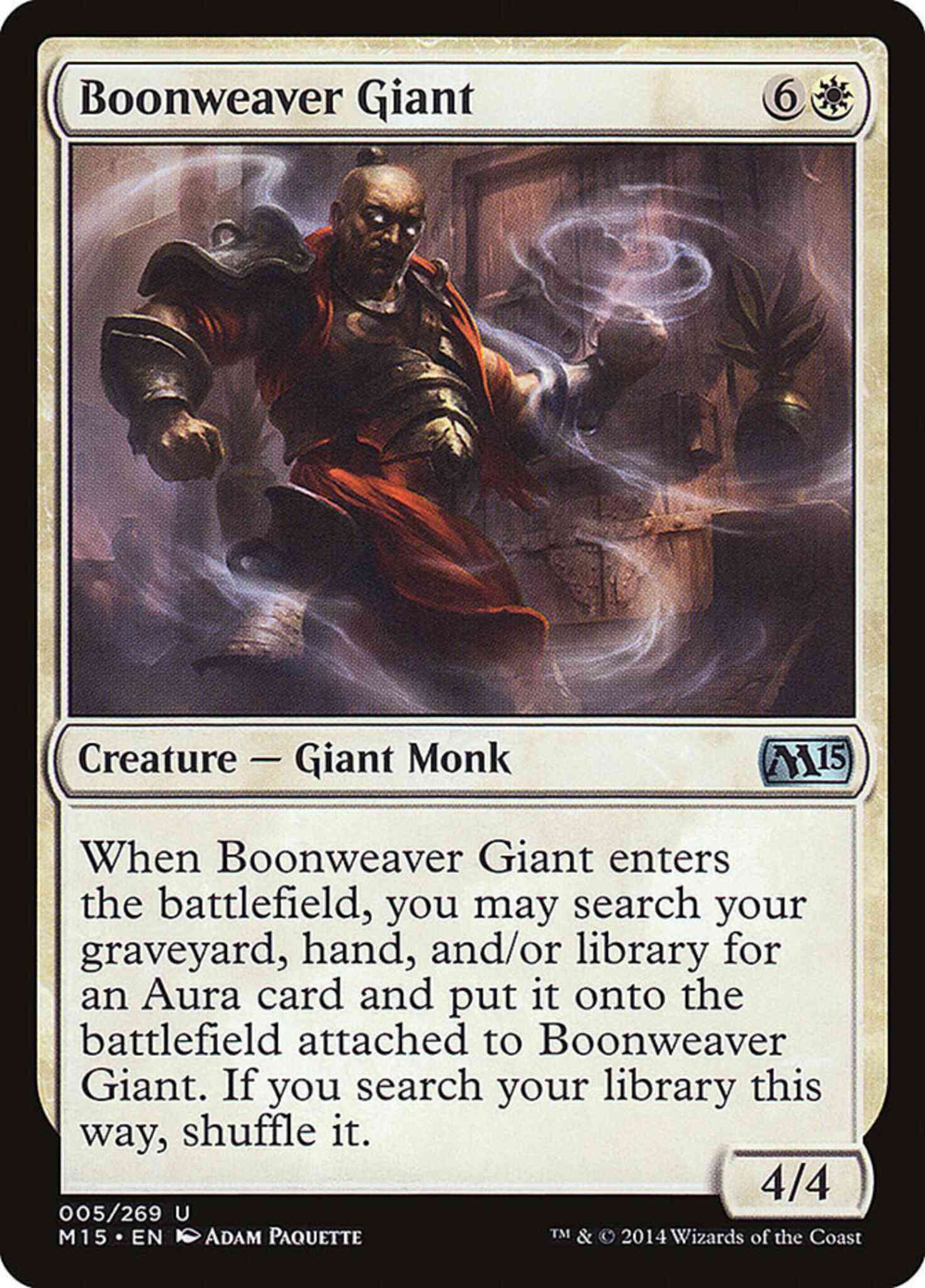 Boonweaver giant magic – Boonweaver Giant [Magic 2015] [Non-Foil]