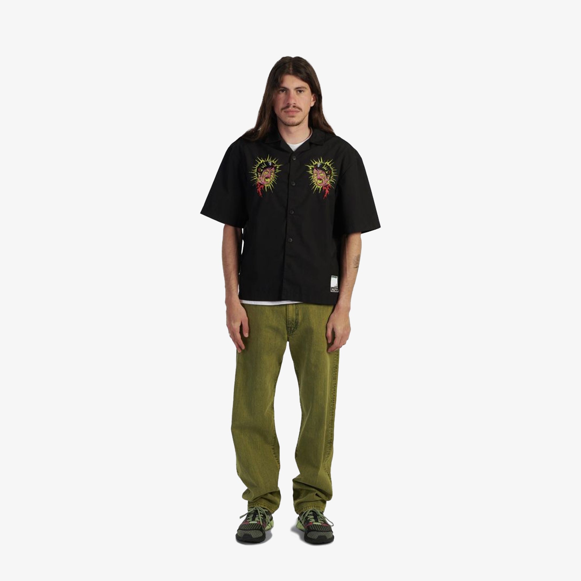 Edwin | Kouichi Matsuda Shirt Ss { Black - view 7