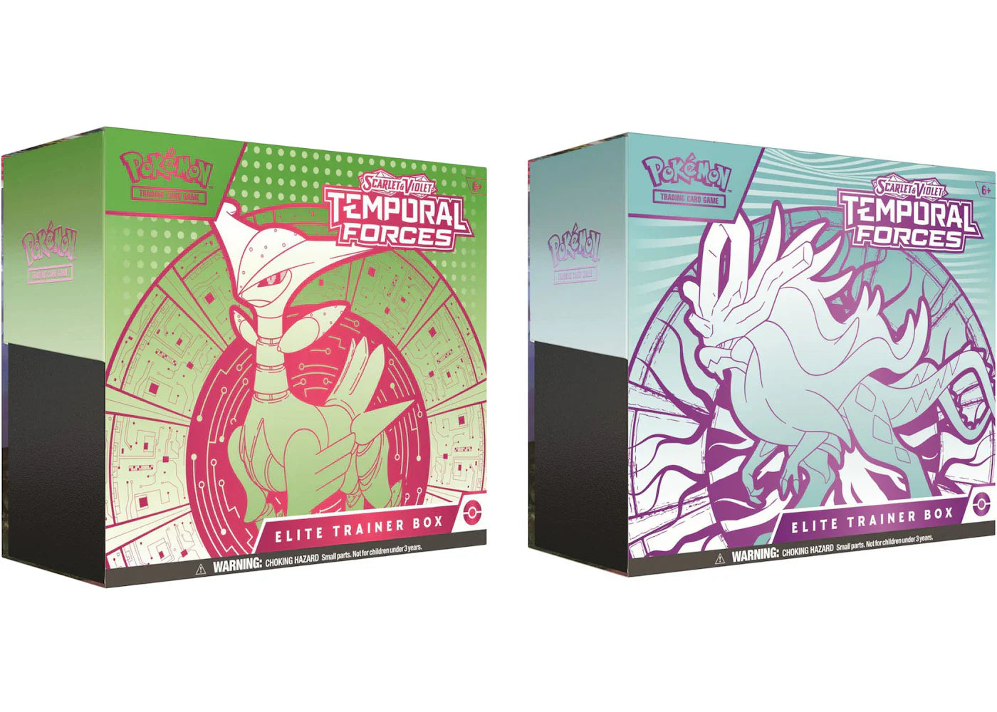 Scarlet violet temporal – 2024 Pokémon Scarlet & Violet Temporal Forces (Iron Leaves) (Walking Wake) Elite Trainer Box