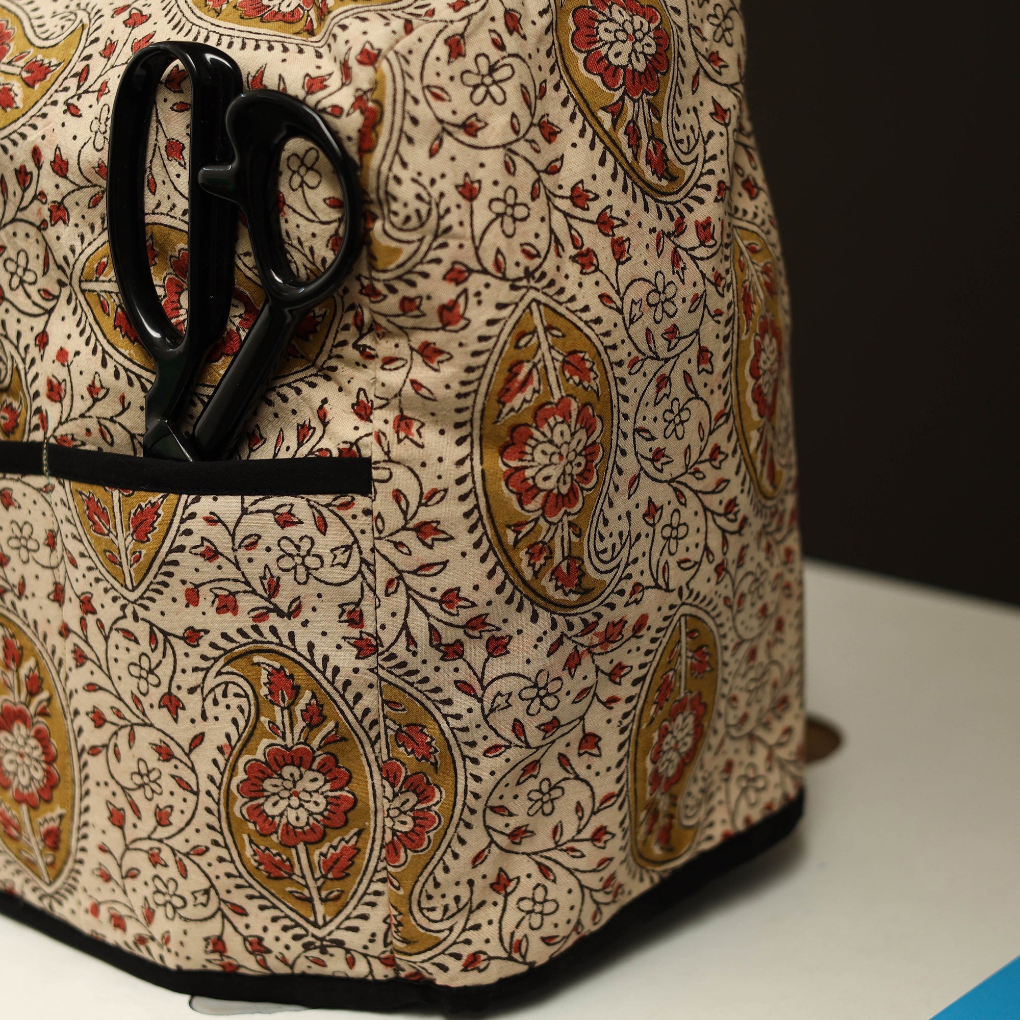 JALPARI Beige - Handcrafted Cotton Sewing Machine Cover 05 - view 4