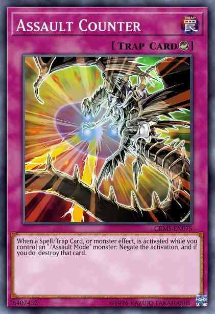 Yu-Gi-Oh! Assault Counter - CRMS-EN075 - Common - Unlimited
