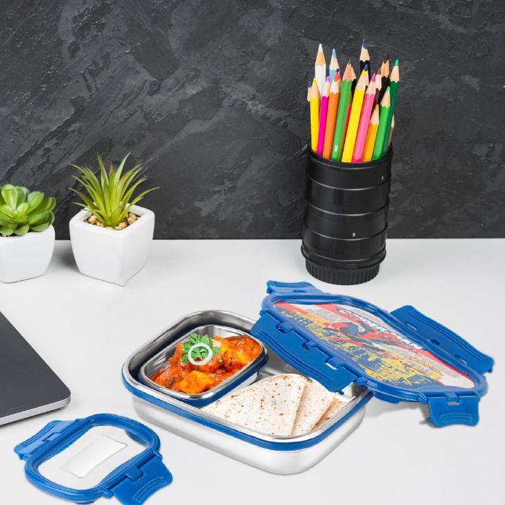 Cello Click It Toons Stainless Steel Lunch Box, Big - view 2