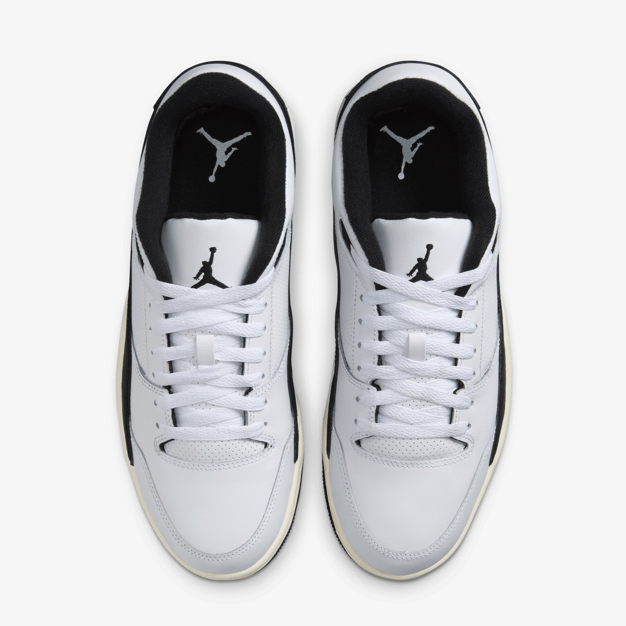 Jordan | FLIGHT COURT { WHITE/BLACK-SAIL - view 2