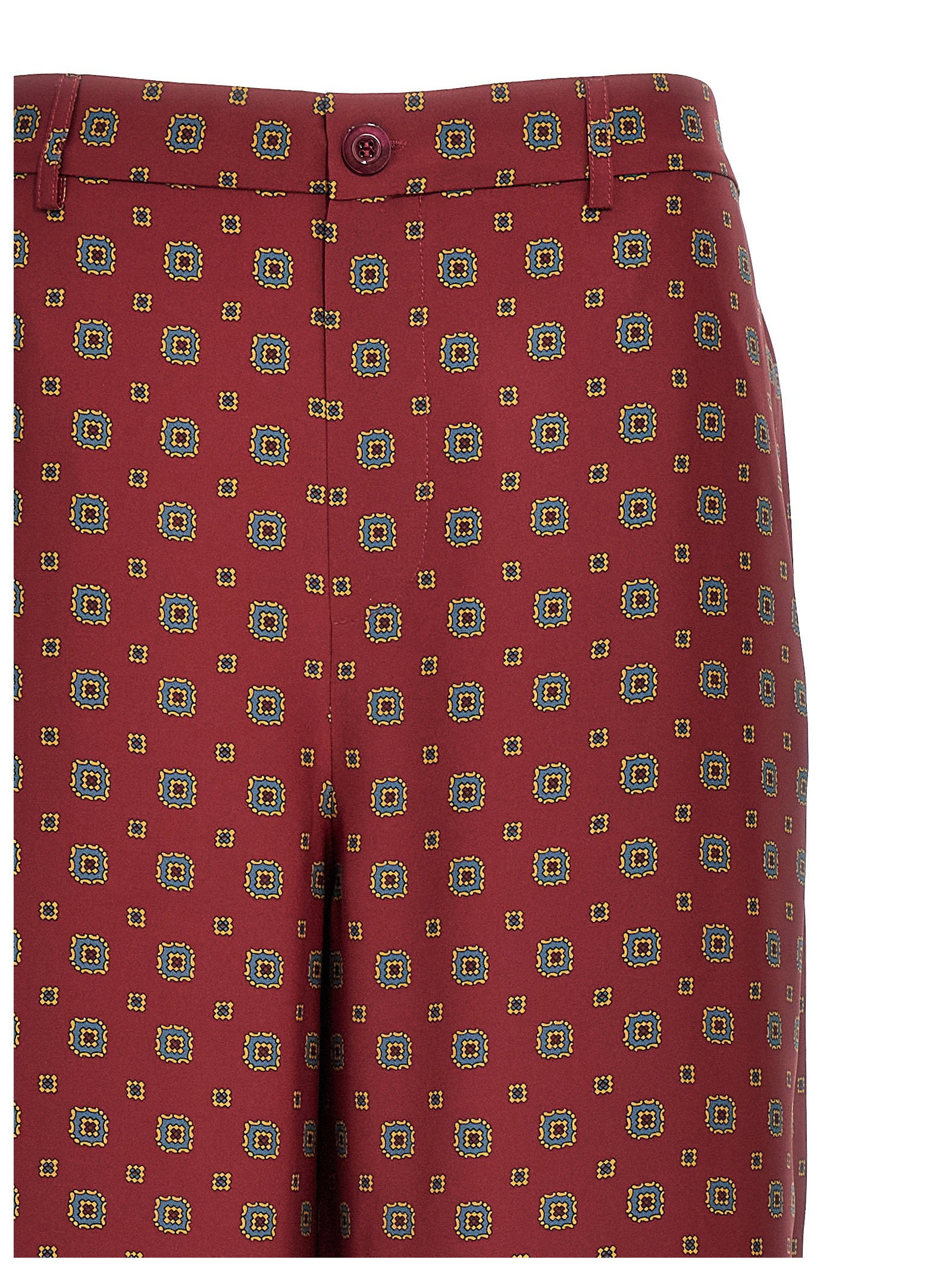Moschino Patterned Pants – 100% silk - view 3