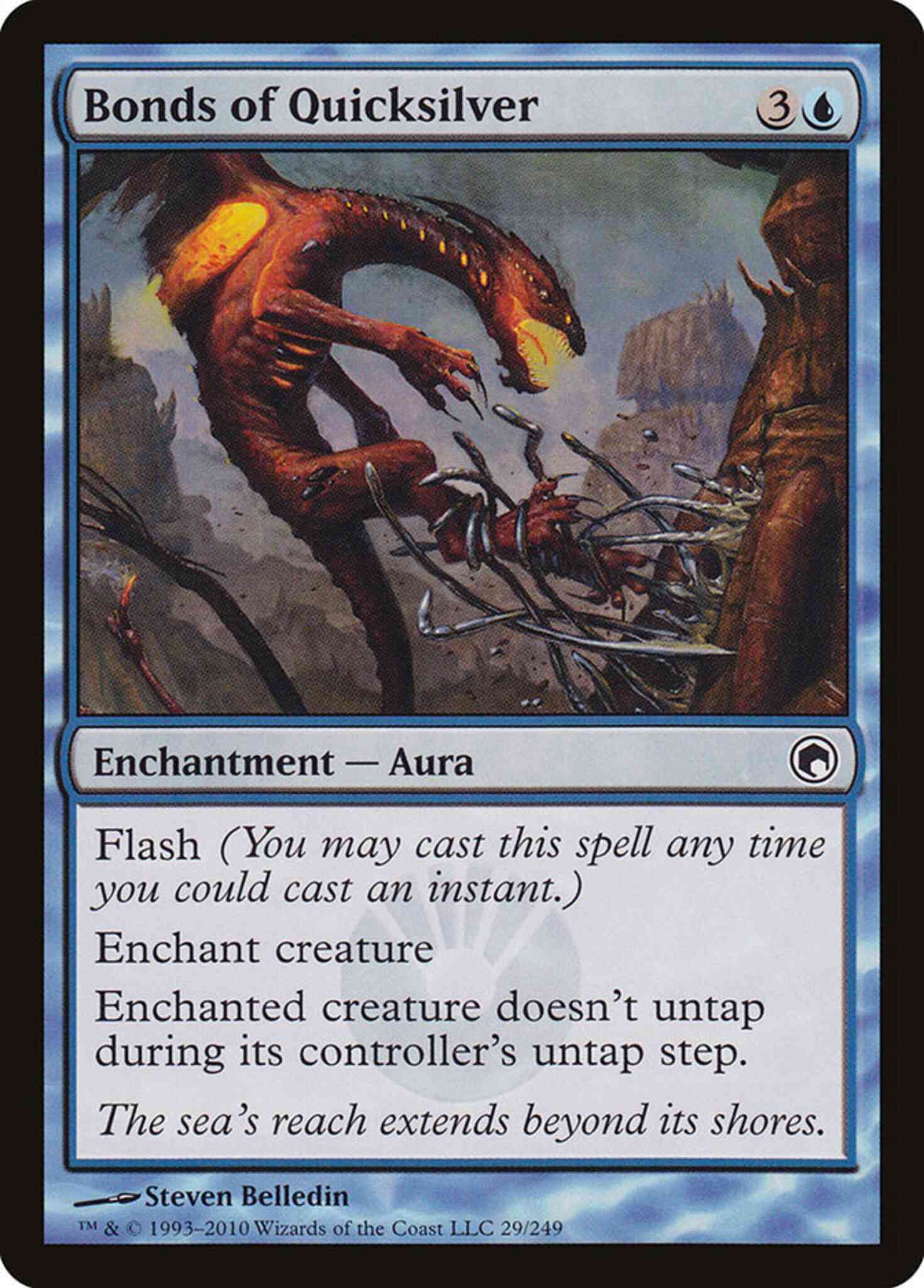 Magic Bonds of Quicksilver [29] [Scars Of Mirrodin] [Non-Foil]