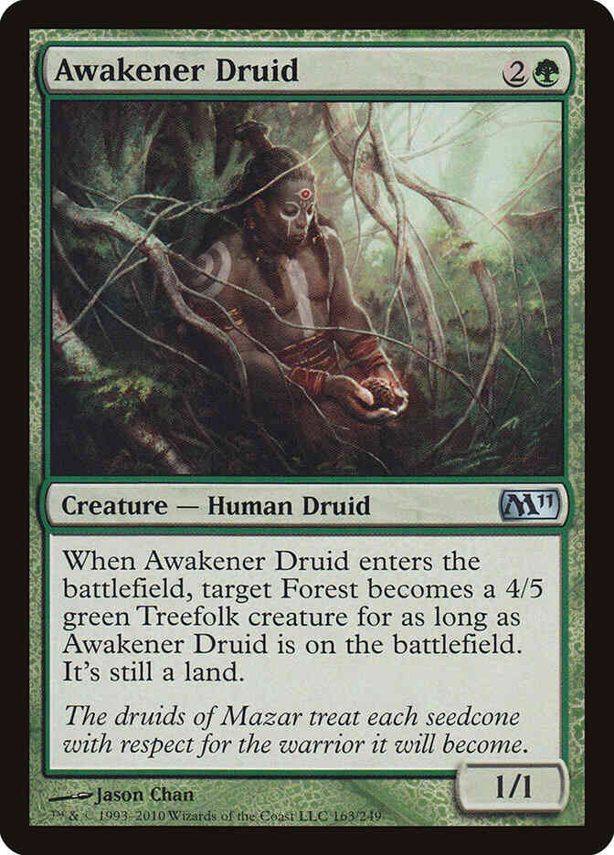 Druid 163 magic – Awakener Druid [163] [Magic 2011] [Non-Foil]