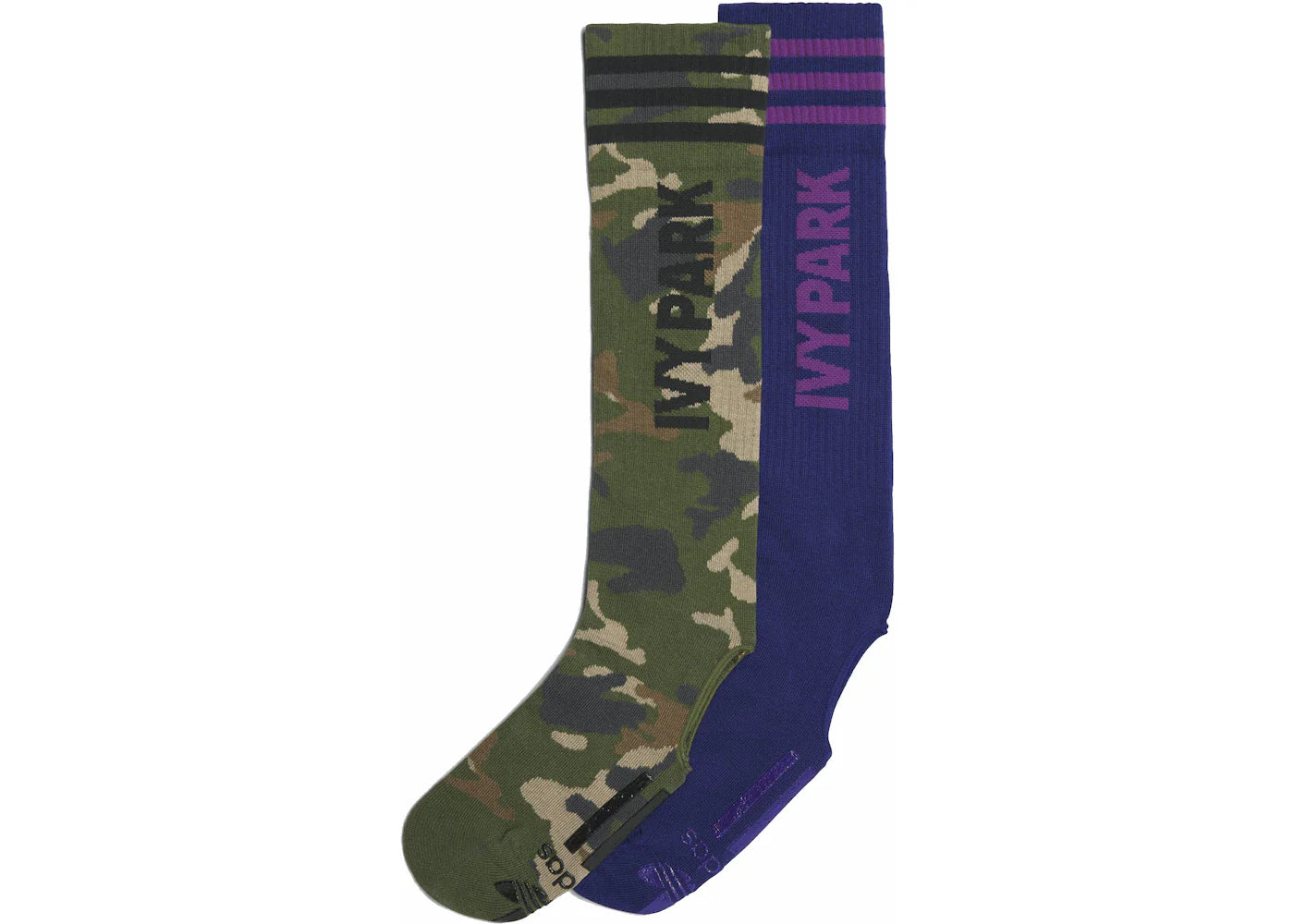 Yeezy adidas Ivy Park Heel Socks Wild Pine/Legacy Indigo