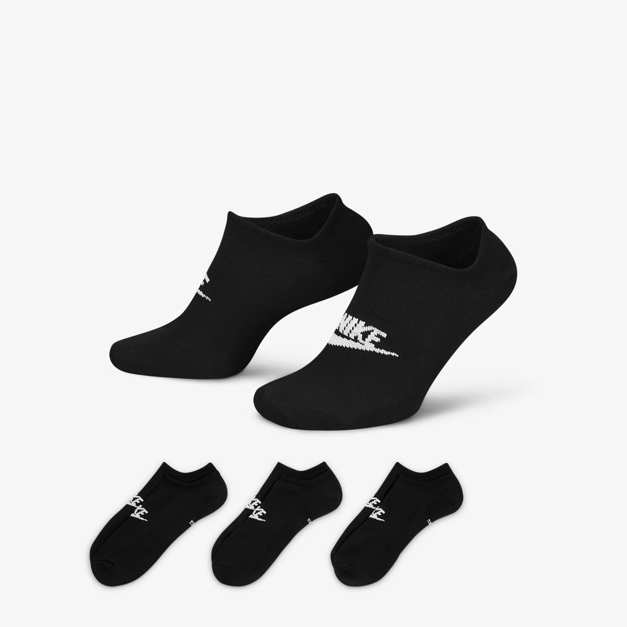 Nike | SPORTSWEAR EVERYDAY ESSENTIAL { BLACK/WHITE