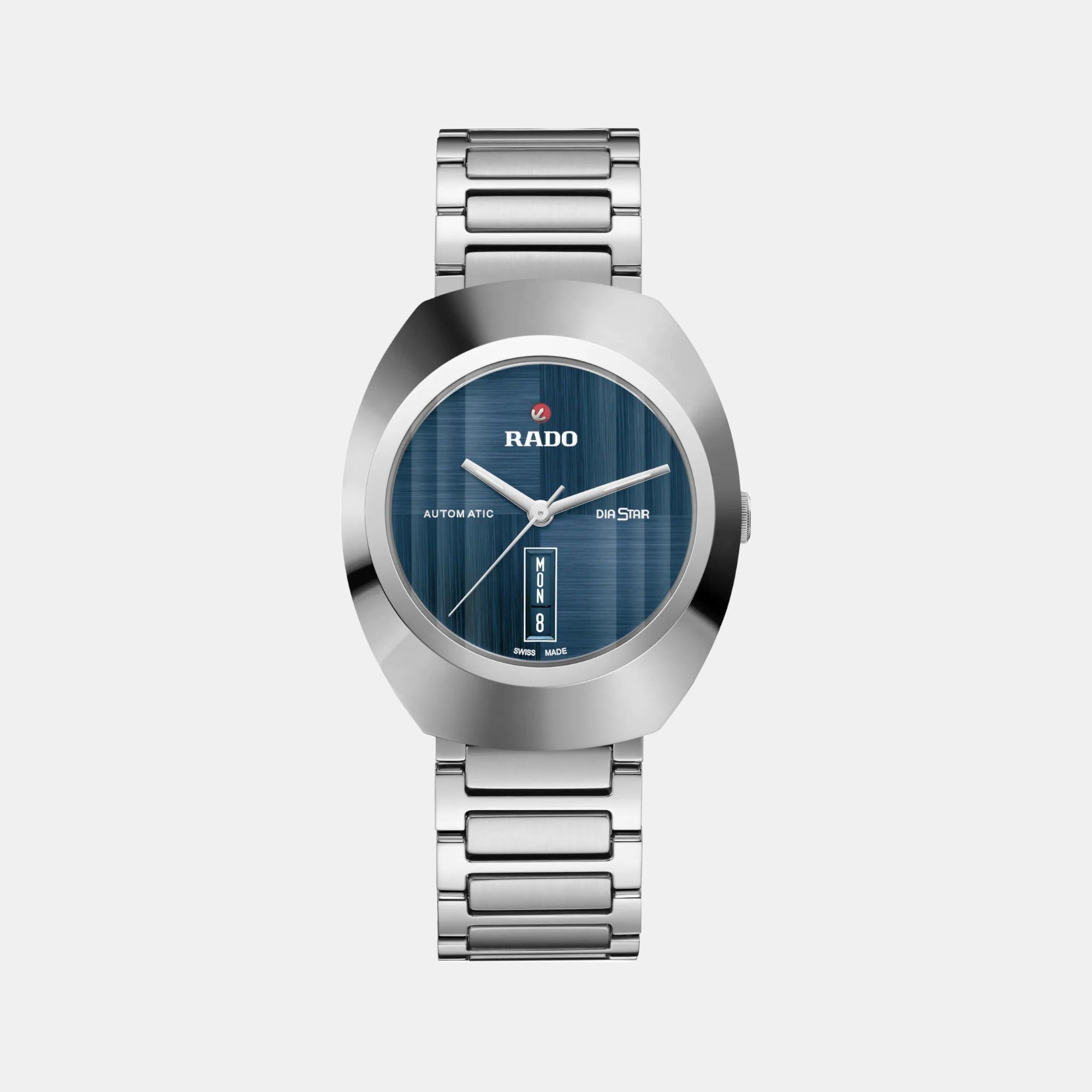 Rado Diastar Unisex Automatic Blue Dial Analog Stainless Steel Watch R12160213