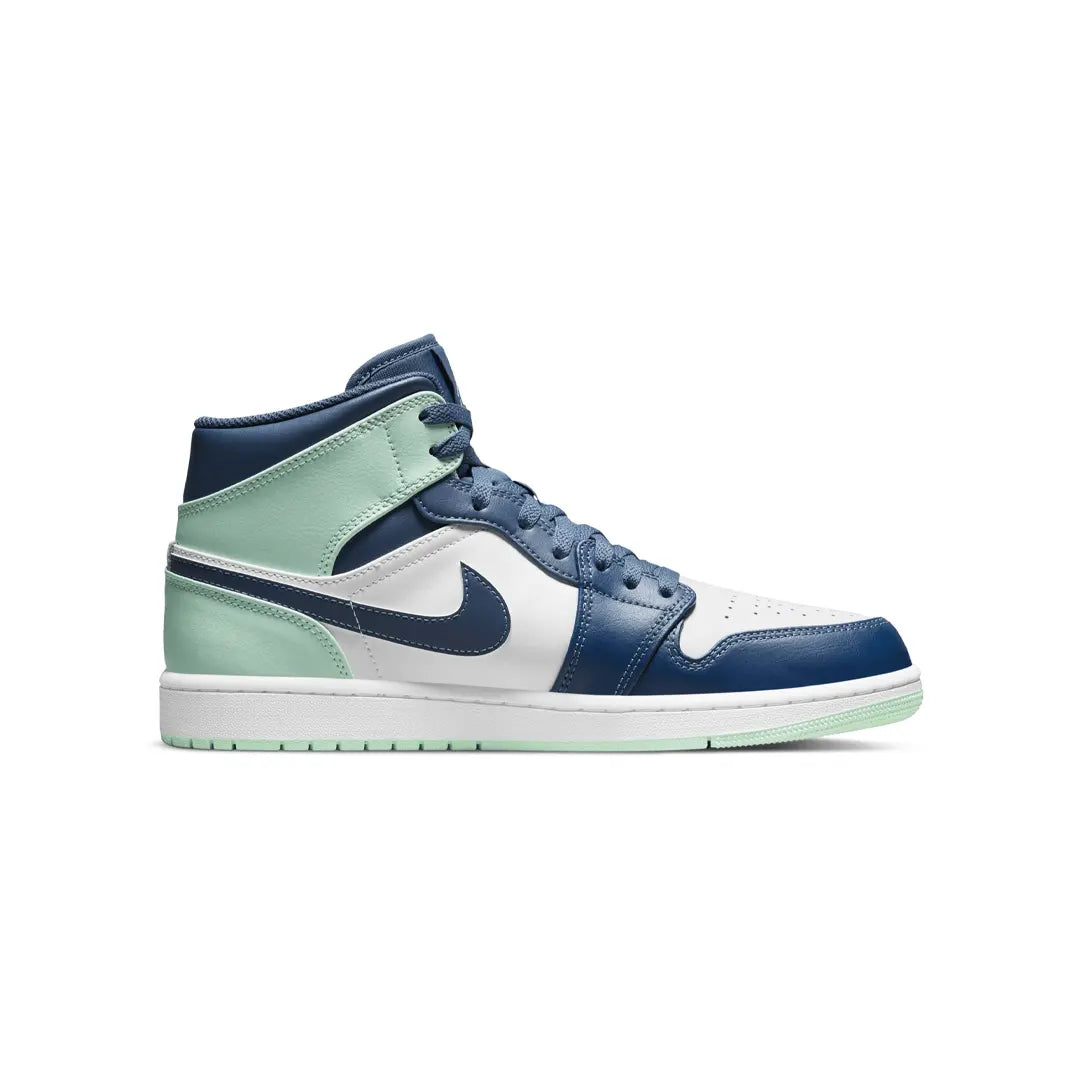 Kicks Machine Air Jordan 1 Mid Mystic Navy Sale