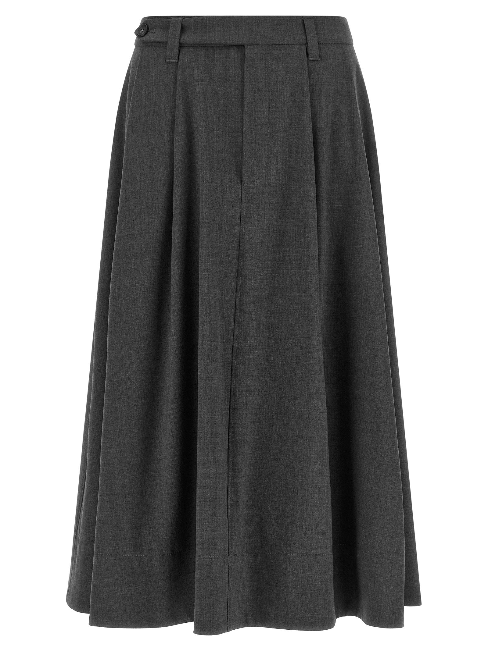 Brunello Cucinelli Wheel Skirt – 75% wv, 23% pa, 2% ea
