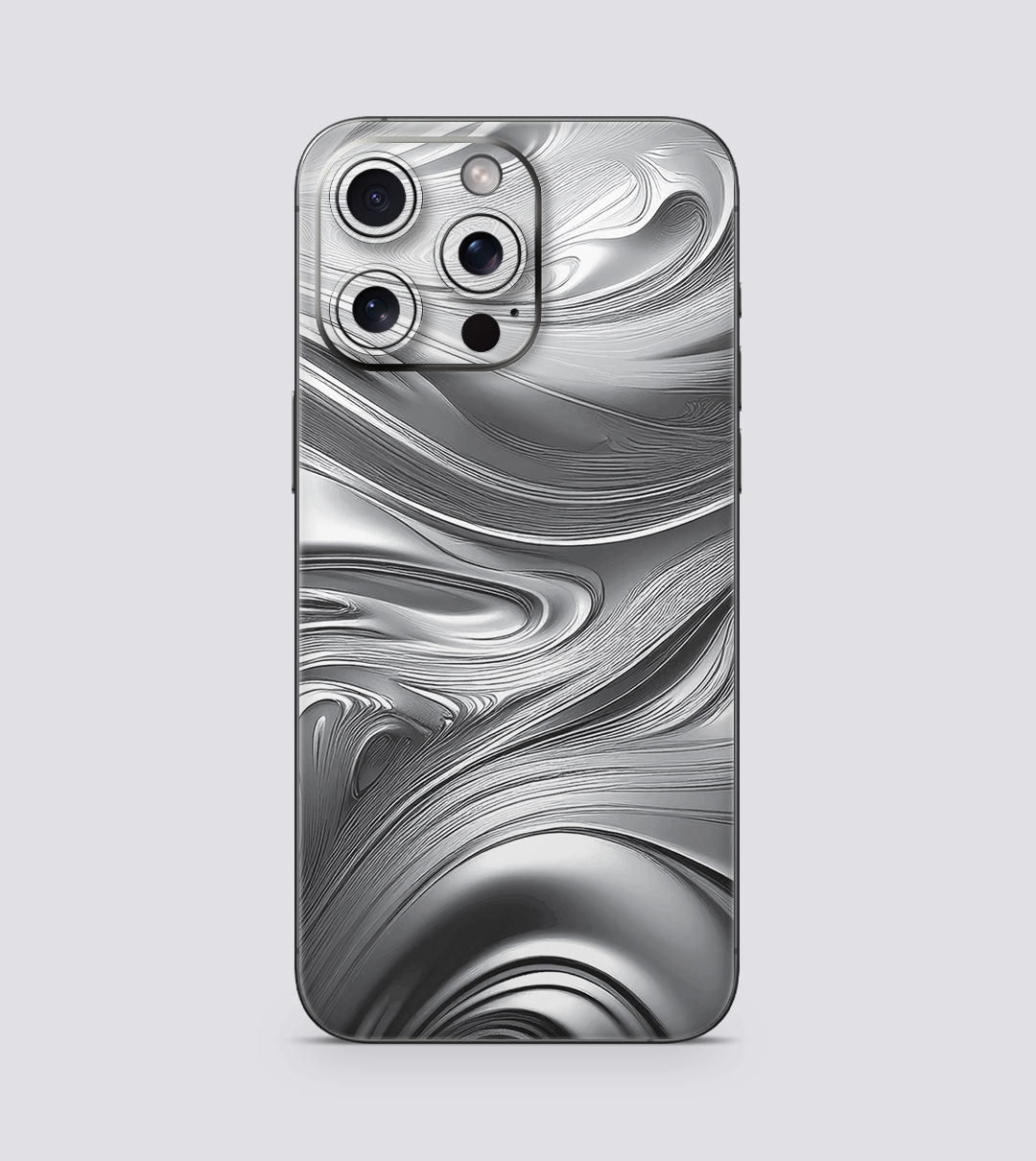 Apple iPhone 15 Pro Max Silver Swirl