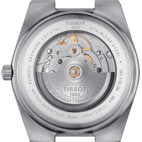 Tissot T-Classic PRX Blue Dial Men 40mm T1374071105101 - view 2