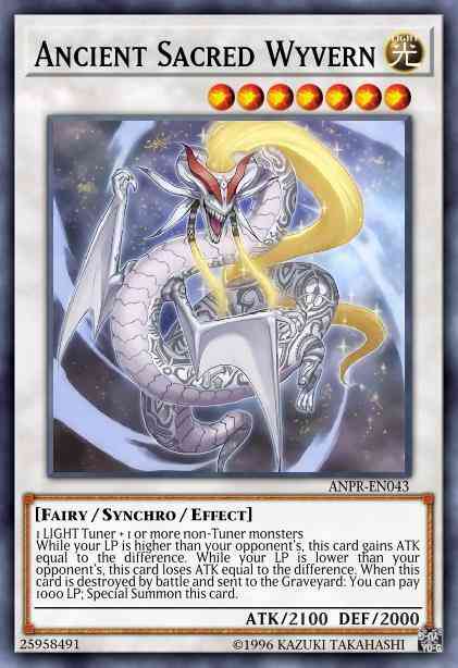 Yu-Gi-Oh! Ancient Sacred Wyvern - ANPR-EN043 - Ultra Rare - Unlimited