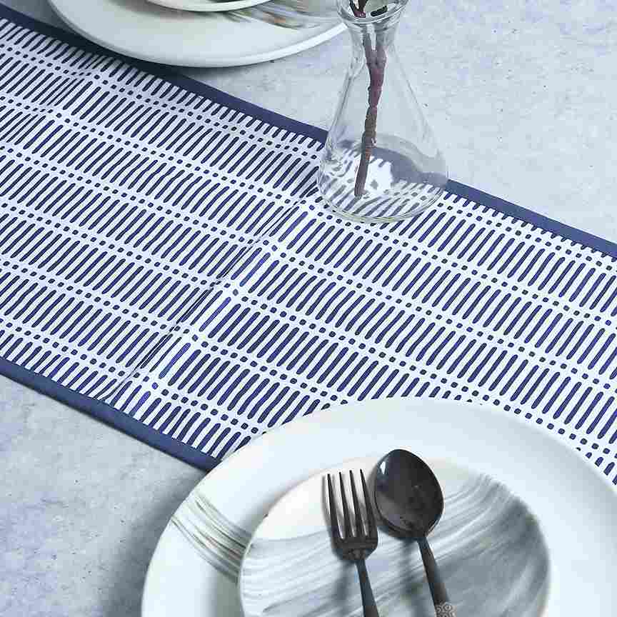 Wonderchef Como Table runner - Blue - view 4