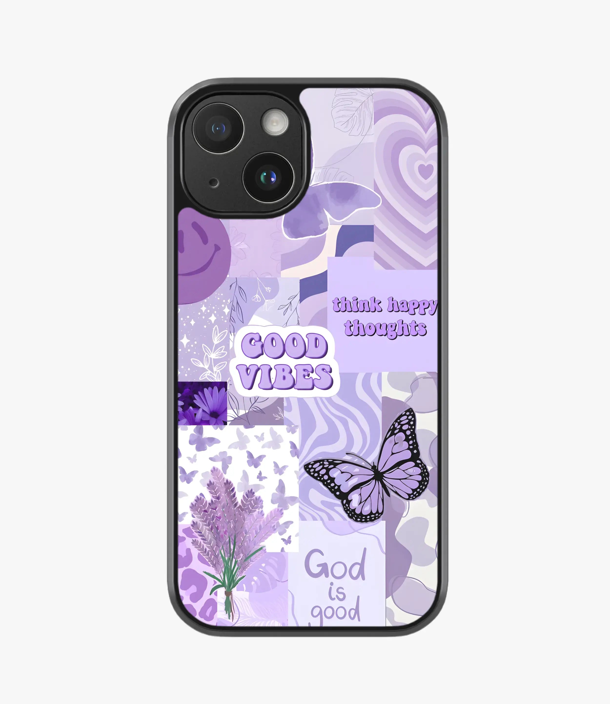 The Case Company Think Happy Thoughts Hybrid Phone Case