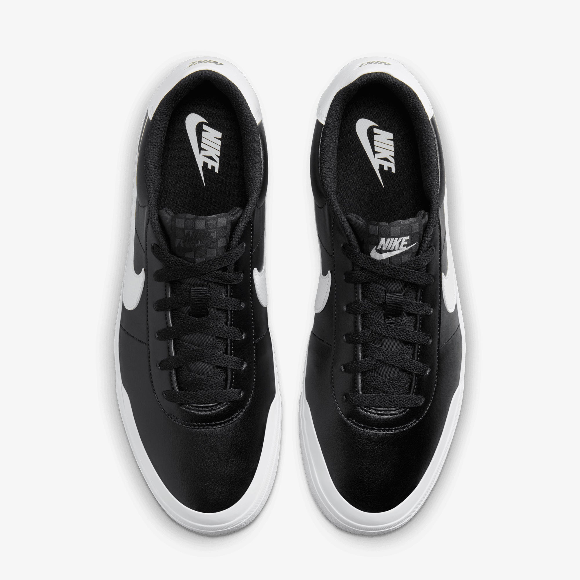 Nike | COURT SHOT { BLACK/WHITE - view 2