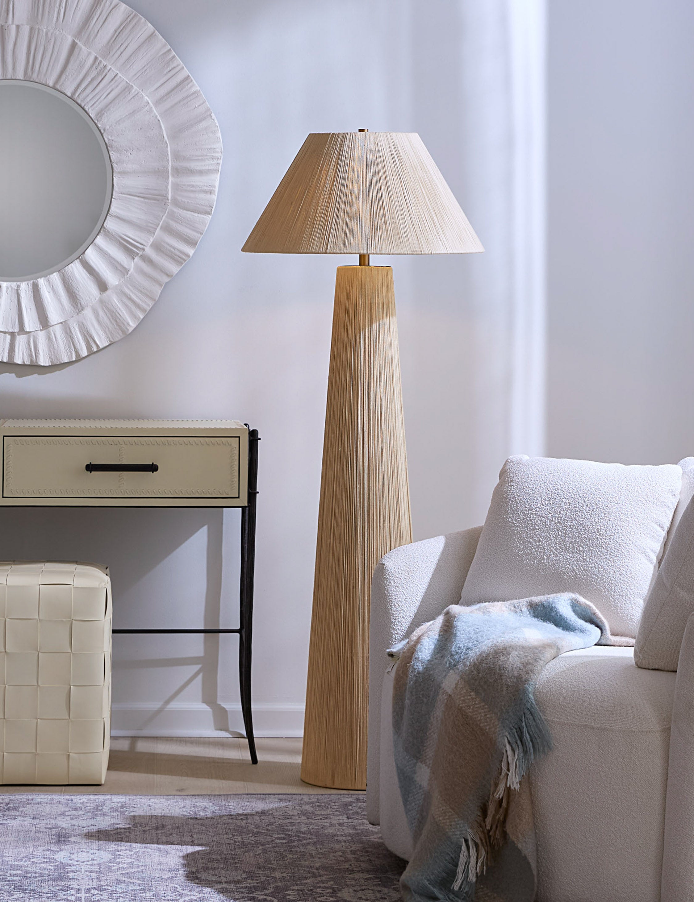 Lulu and Georgia Ferrer Floor Lamp – Natural - view 2