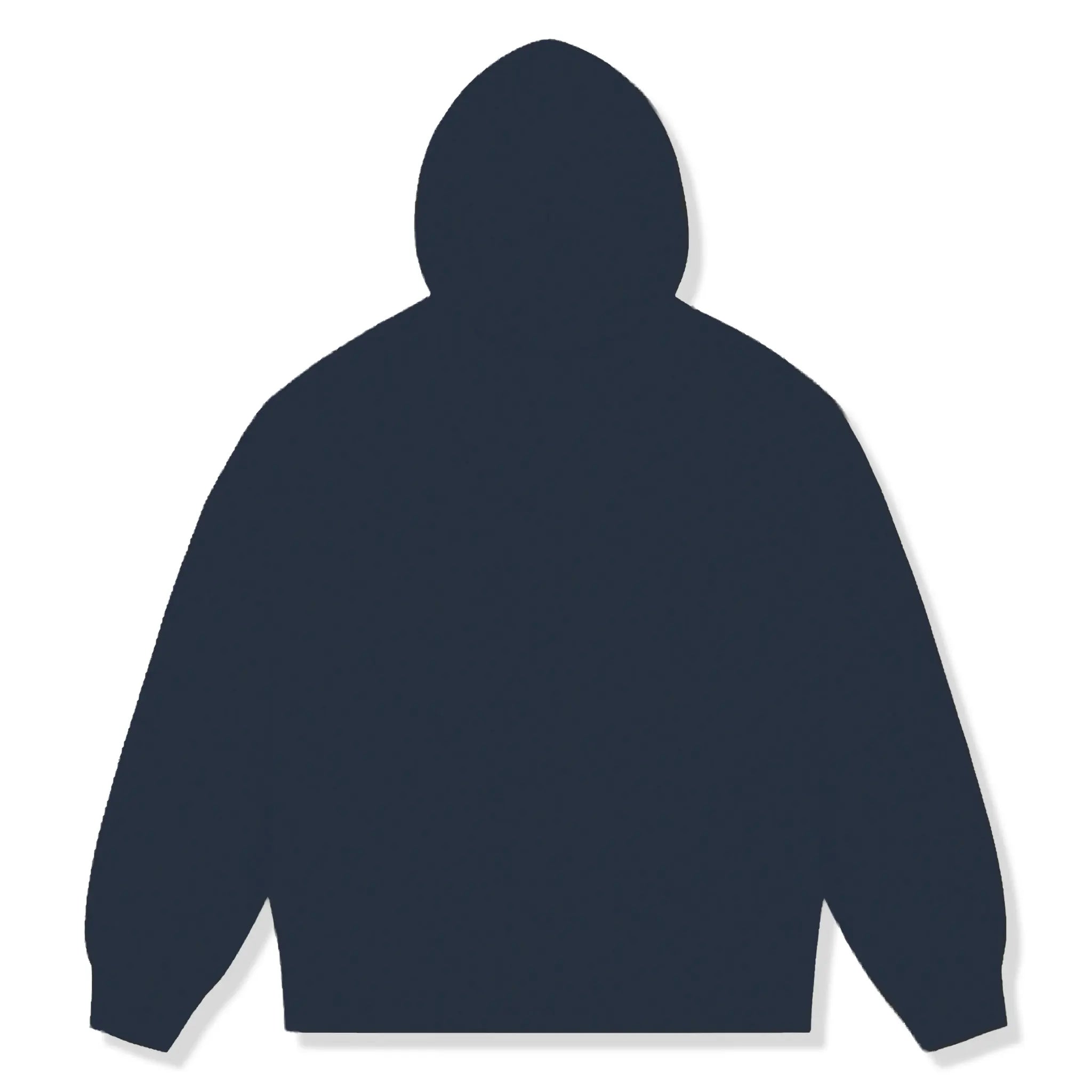 Supreme Box Logo Navy Hoodie (FW25) - view 2