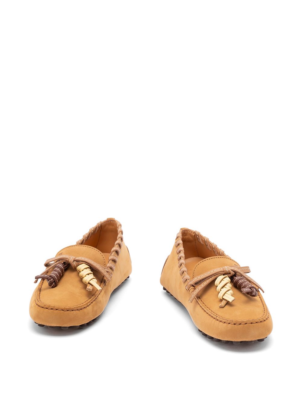 Tod'S Gommino Suede Leather Loafers - view 2