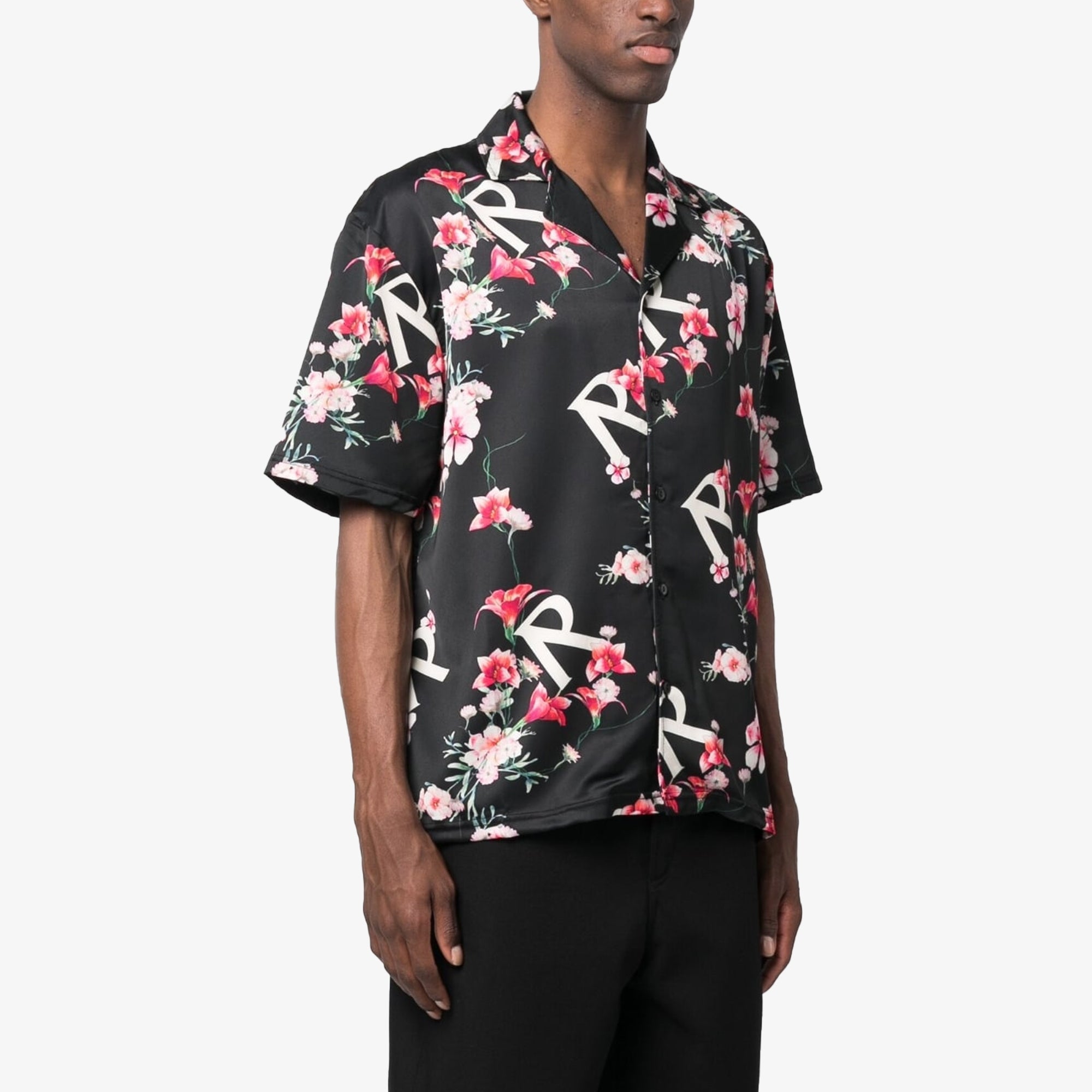 Represent | FLORAL SHIRT { BLACK - view 4