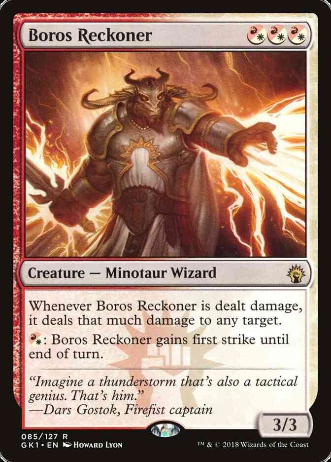 Boros reckoner 85 – Magic Boros Reckoner [85] [GRN Guild Kit] [Non-Foil]