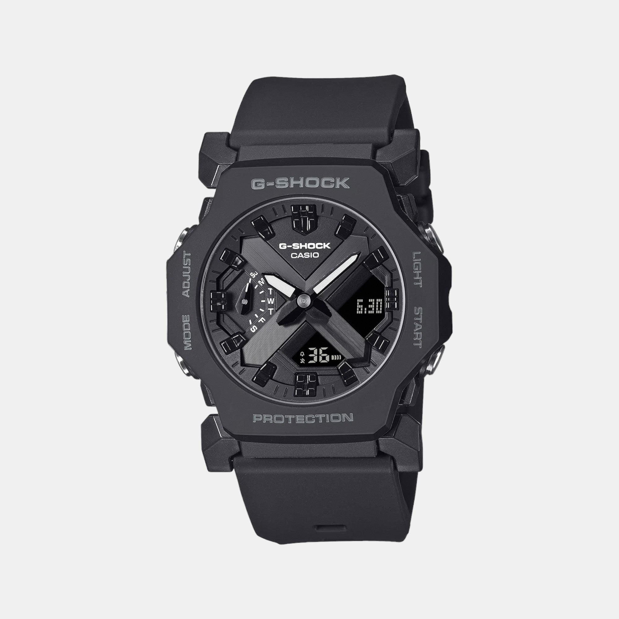 Casio G-Shock Men Quartz Black Dial Analog-Digital Resin Watch G1551