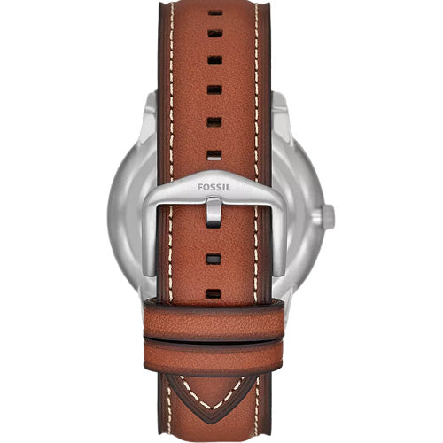 Fossil Neutra Blue Dial & Brown Strap 42 MM Watch for Men - view 2