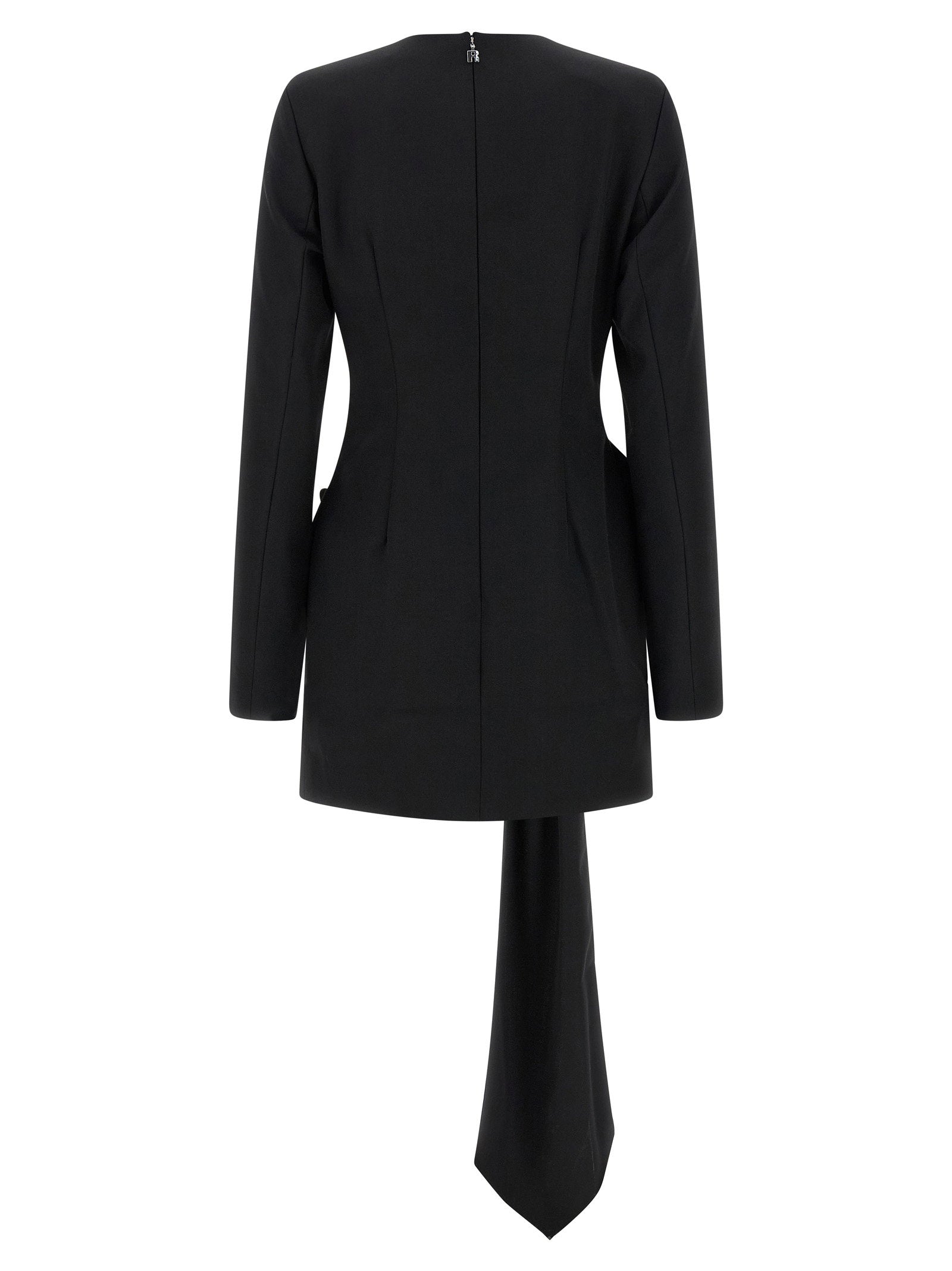Rotate Birger Christensen Maxi Bow Dress – 55% polyester, 45% wool - view 2
