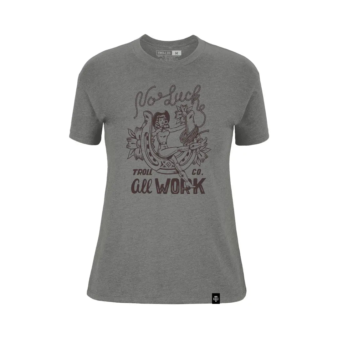 Radial No Luck Tee – Women's, Grey