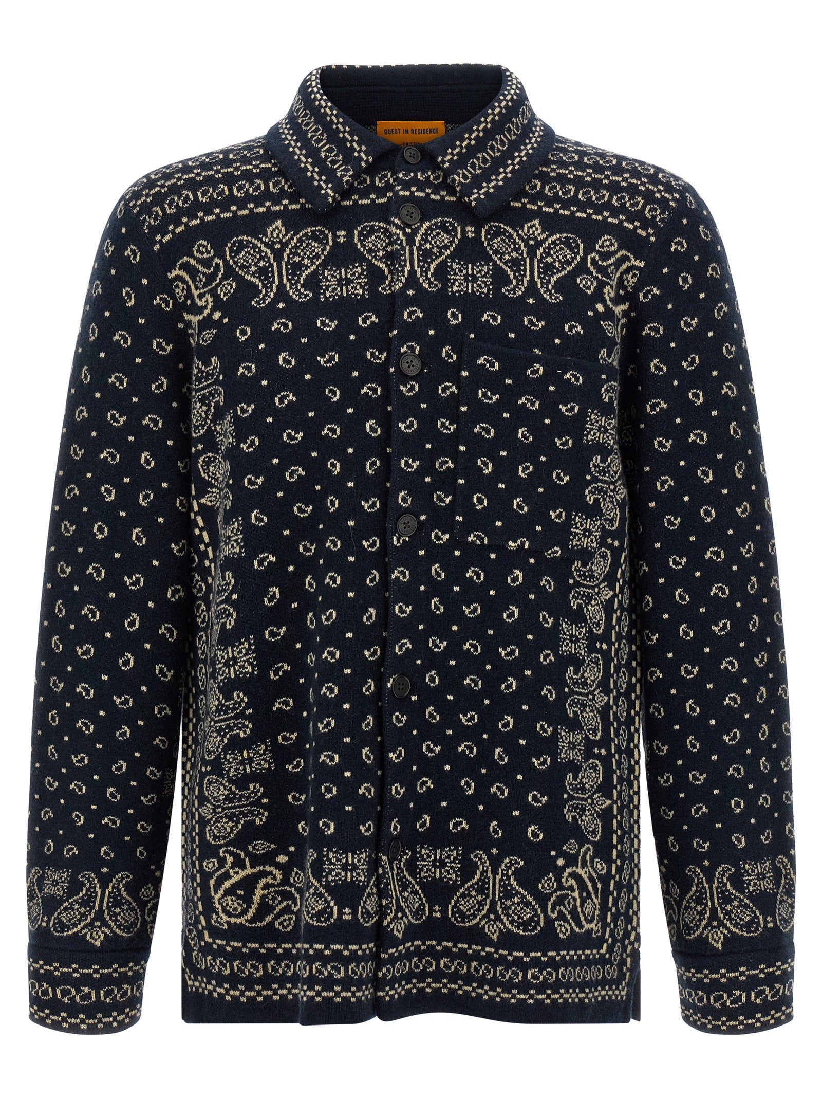 Guest In Residence Wild Rag Shirt – 100% cashmere