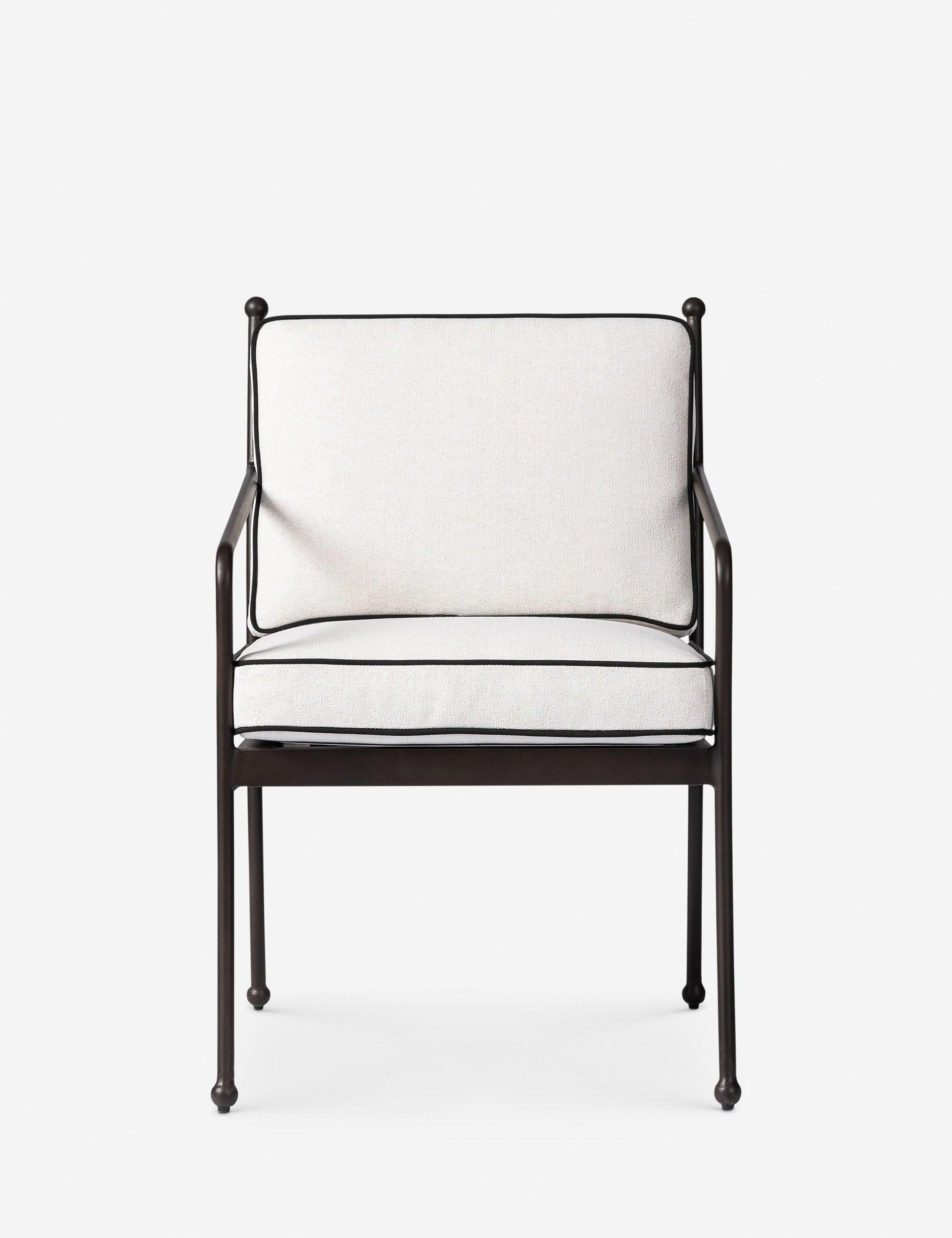 Lulu and Georgia Gracen Outdoor Dining Arm Chair - view 2