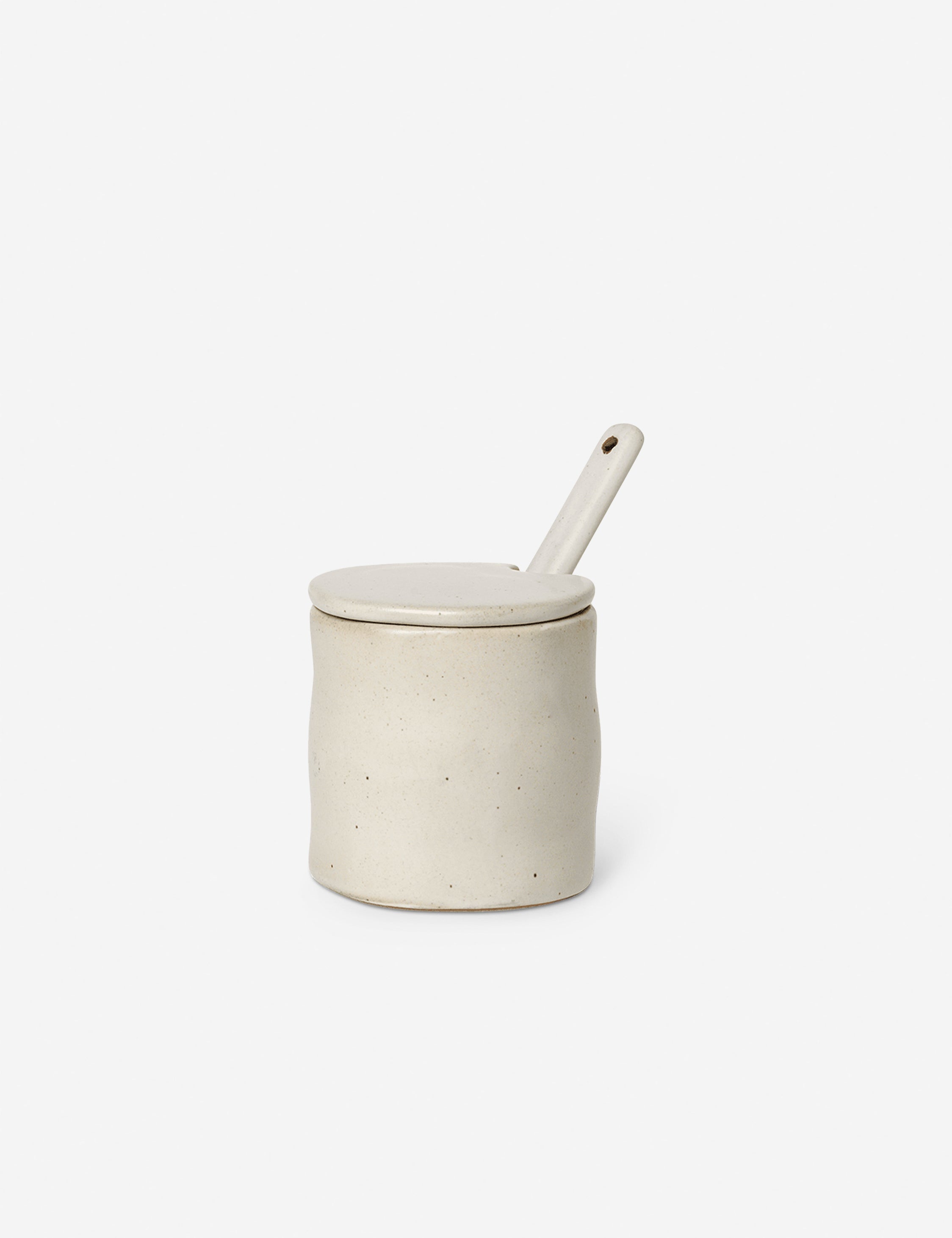 Lulu and Georgia Flow Jar with Spoon by Ferm Living