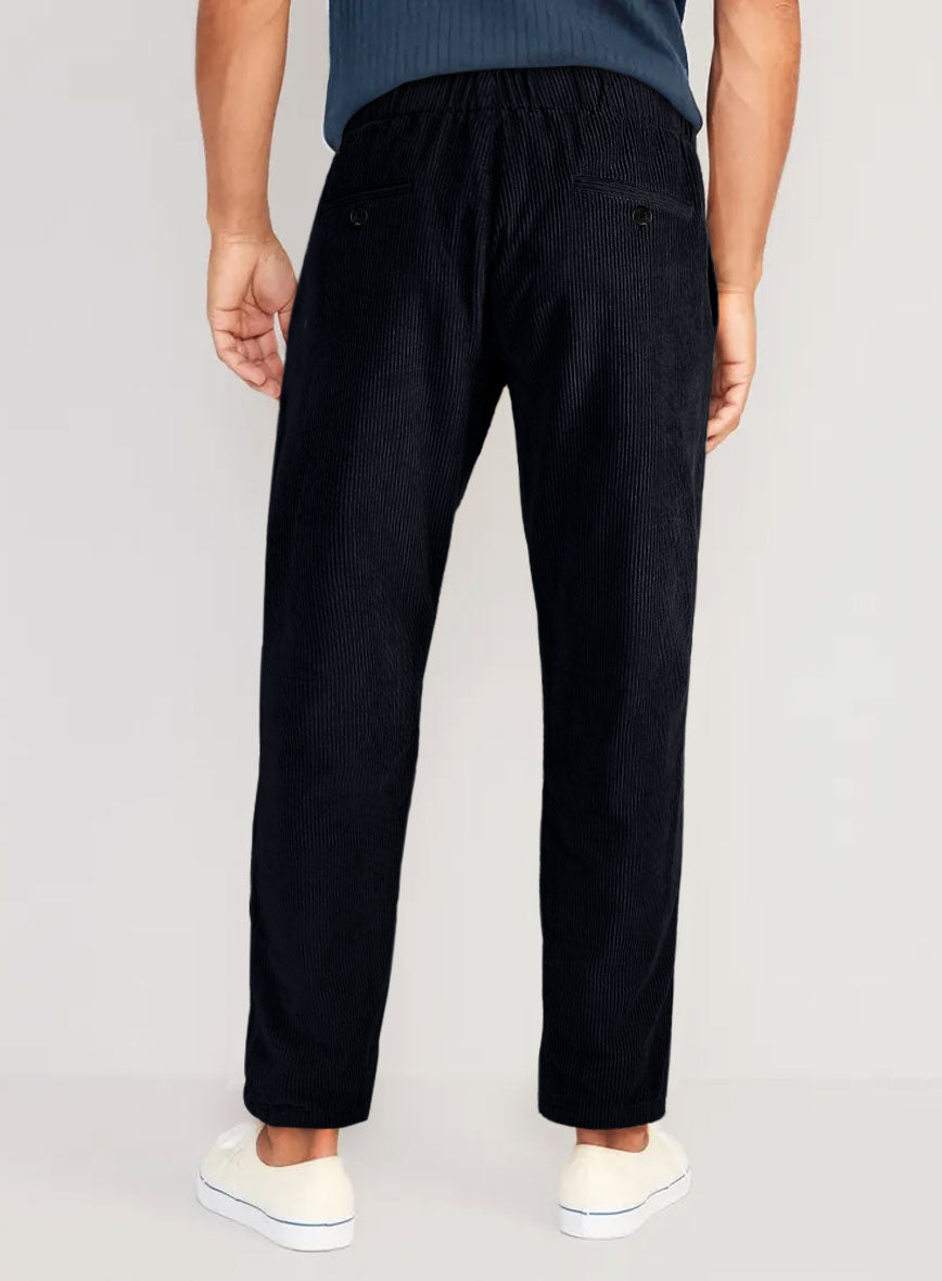 StudioSuits Blue Stretch Pin Corduroy Easy Pants - view 3