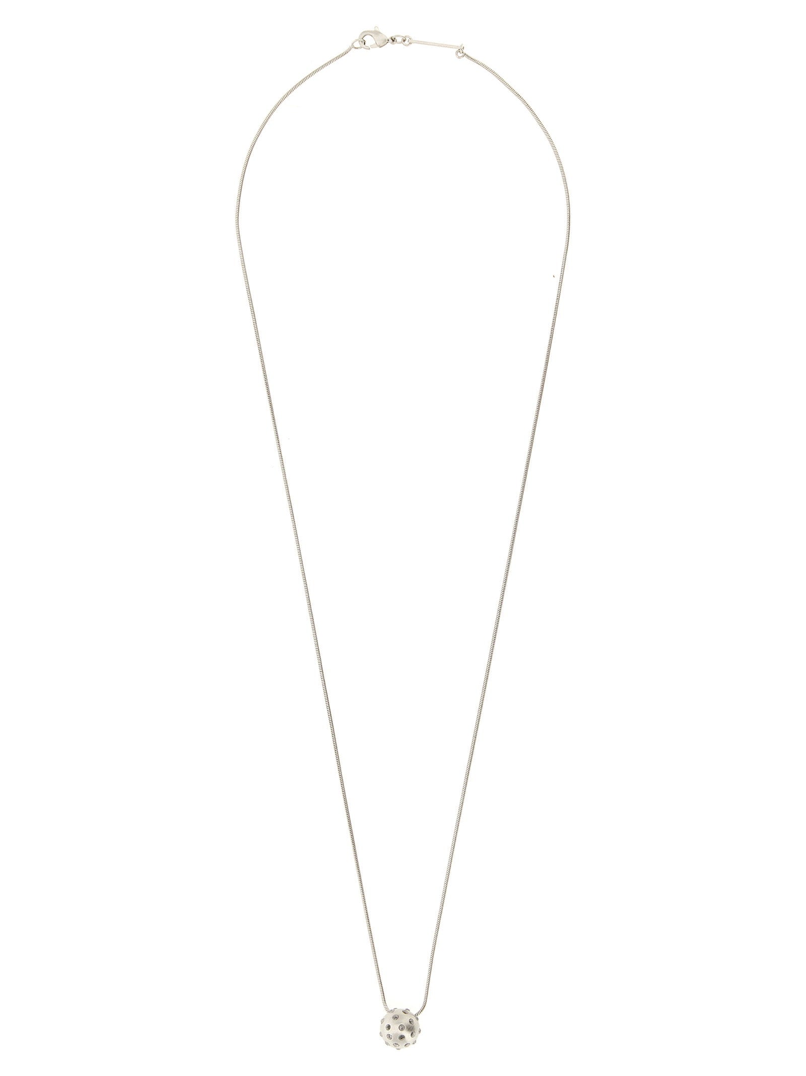 Rick Owens Mini Orb Necklace – 100% brass