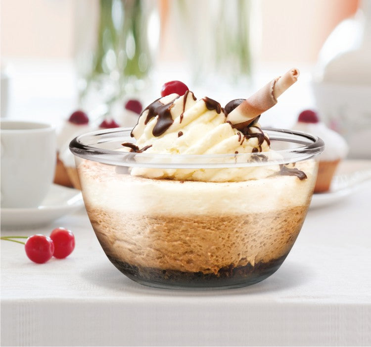 Treo by Milton Toughened Glass Mixing Bowl | Transparent | 1 Pc - view 4