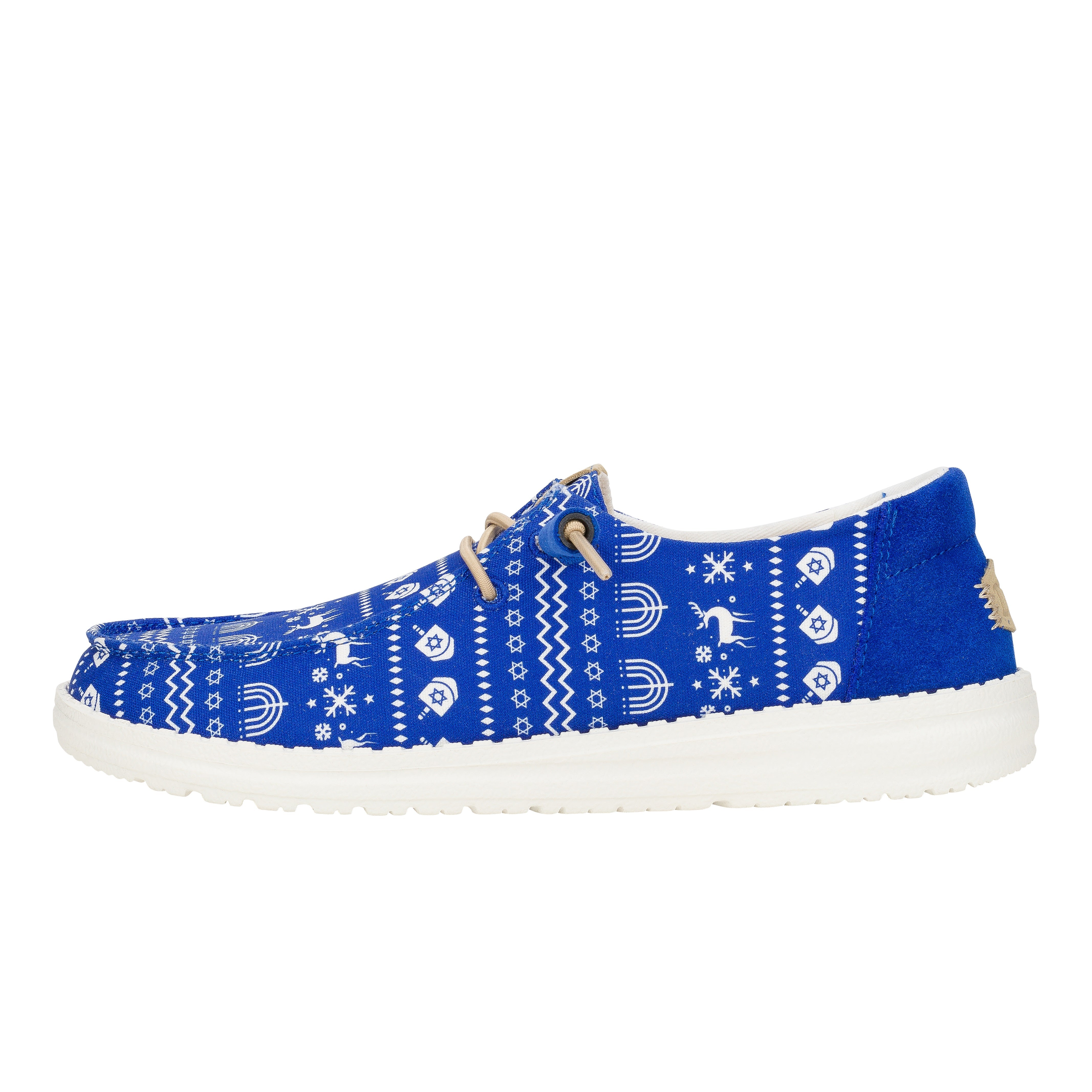 HEYDUDE shoes Wendy Hanukkah Sweater - Hanukkah Blue/White