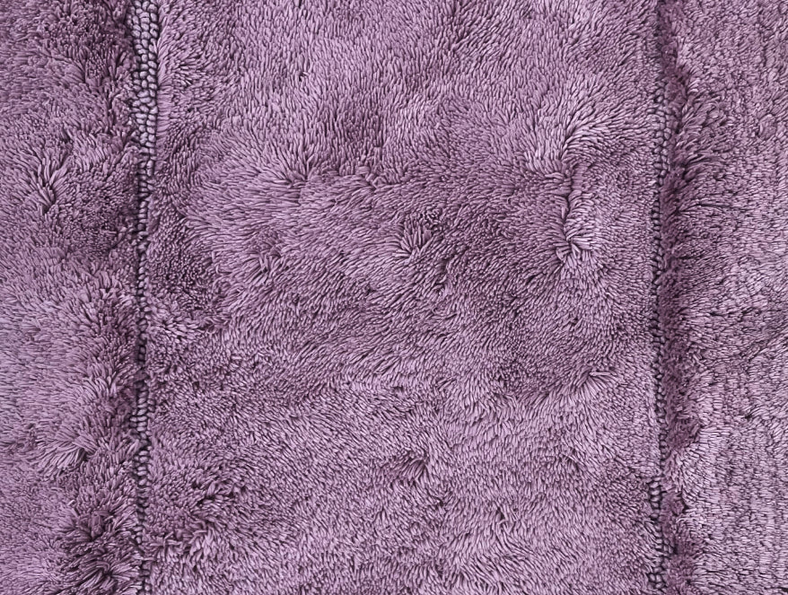 Spaces India Dries You Quicker Lilac Hygro Cotton Large Bath Mat - Hygro By Spaces - view 5
