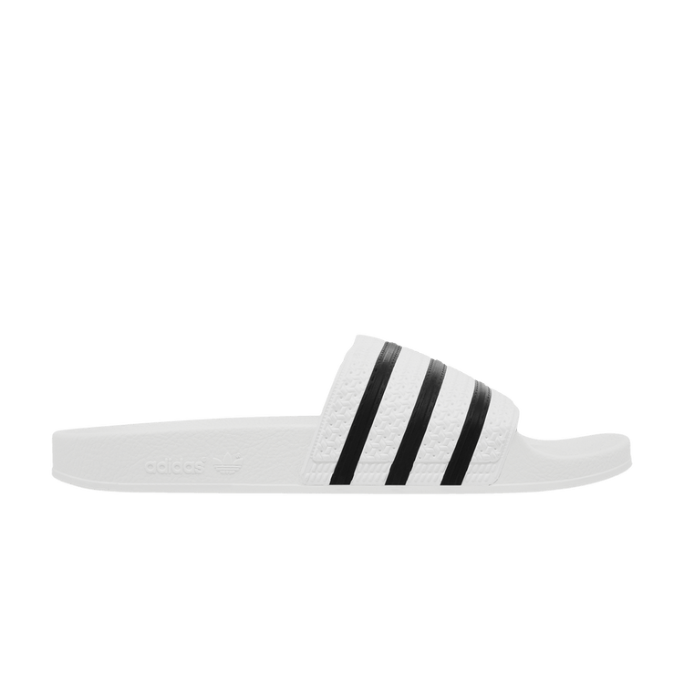 Yeezy adidas Adilette White Core Black White
